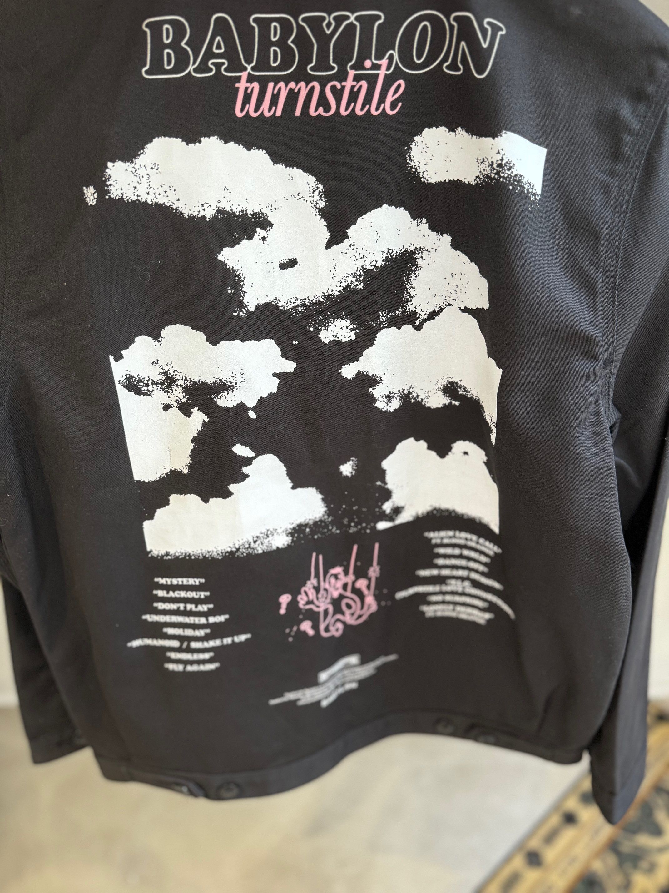 Dickies TURNSTILE X BABYLON LOS ANGELES « GLOW ON » DICKIES JACKET S Size US S / EU 44-46 / 1 - 5 Thumbnail