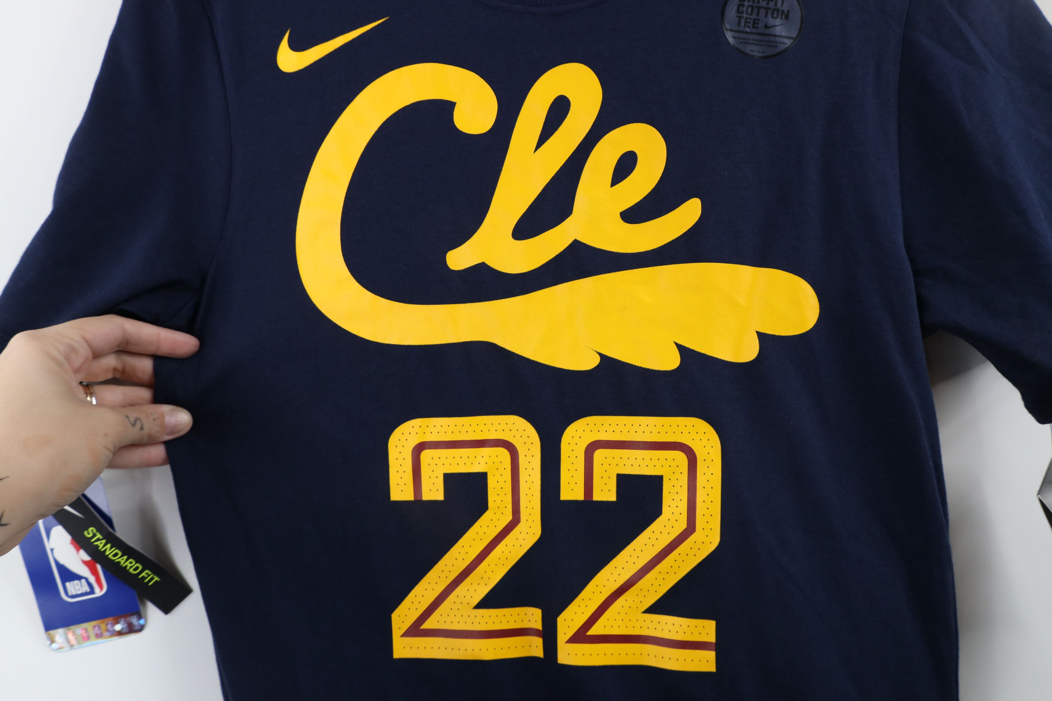 Nike × Vintage New Nike Jr Cleveland Cavaliers Basketball Jersey T-Shirt Size US S / EU 44-46 / 1 - 6 Thumbnail