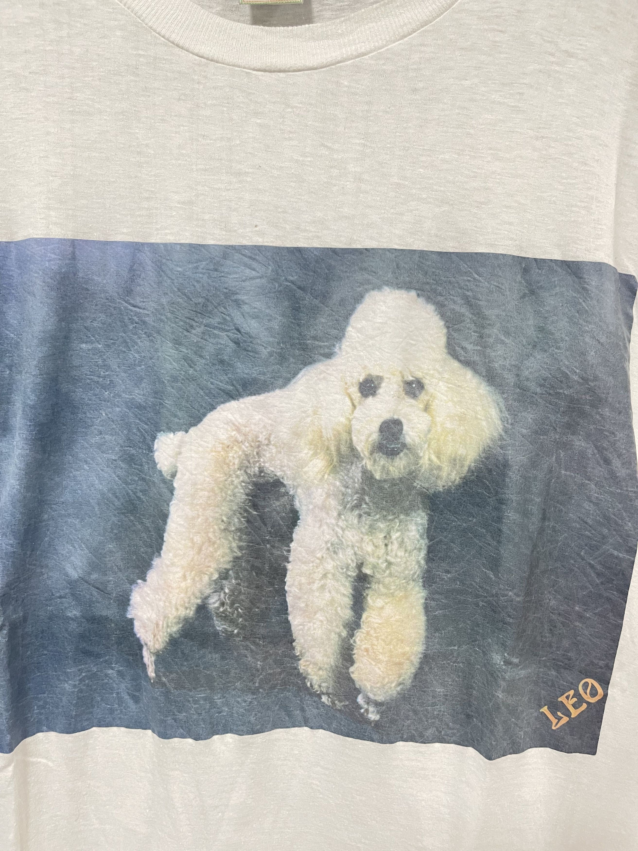Vintage Vintage Photo Leo Dog 80-90s Tee L Size US L / EU 52-54 / 3 - 2 Thumbnail