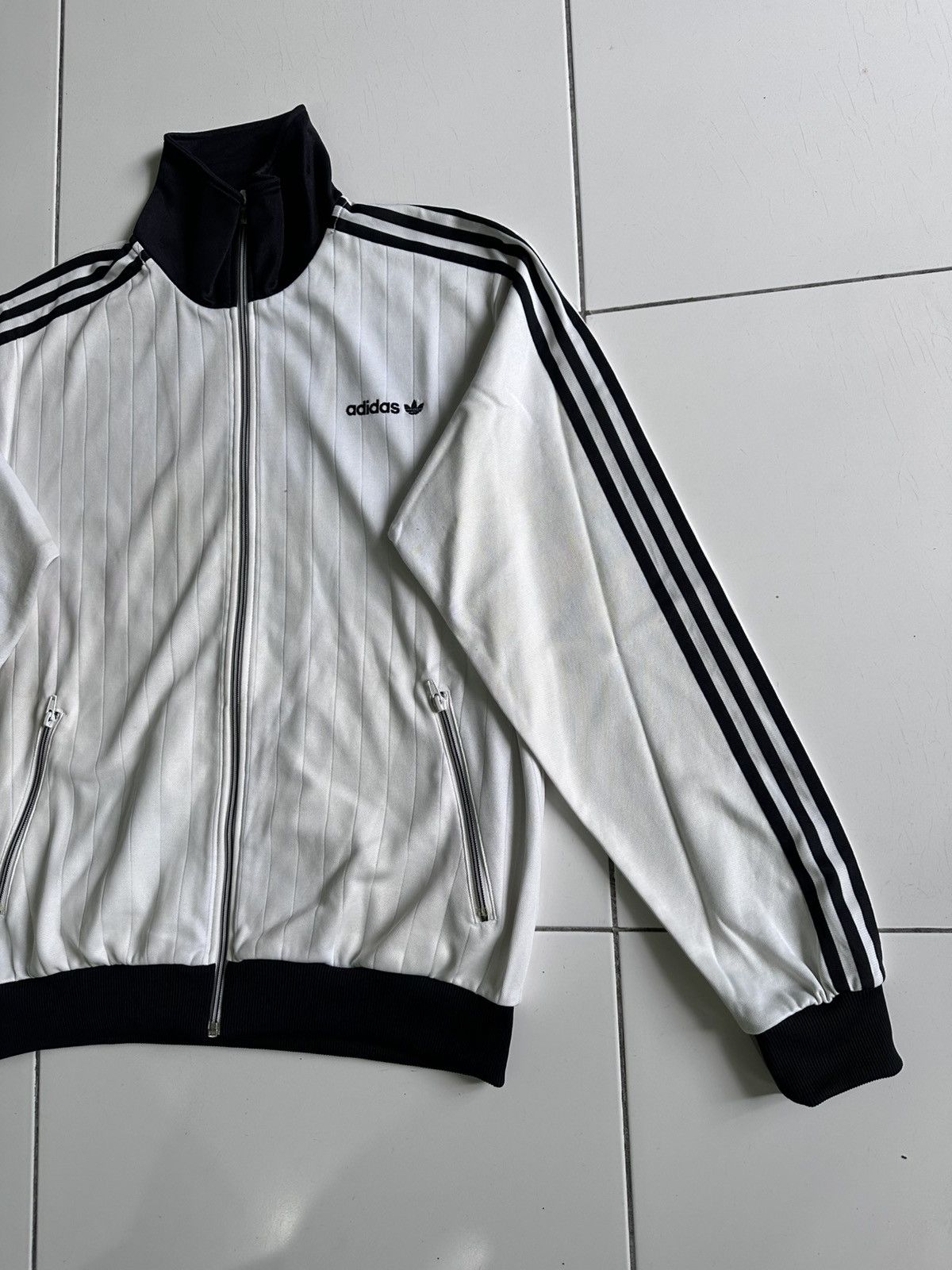 Adidas Adidas tracktop zip up pullover Size US XL / EU 56 / 4 - 3 Thumbnail