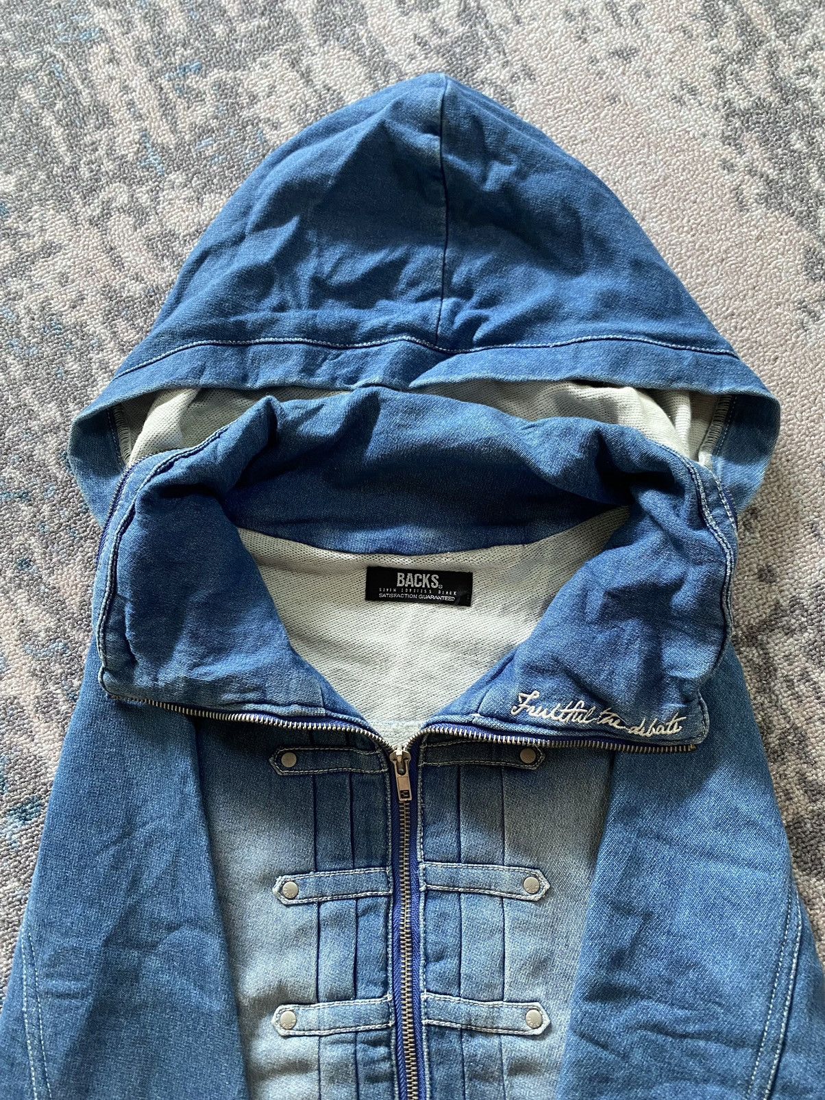 Japanese Brand Japanes Backs GOA Style Hoodie Size US S / EU 44-46 / 1 - 5 Thumbnail