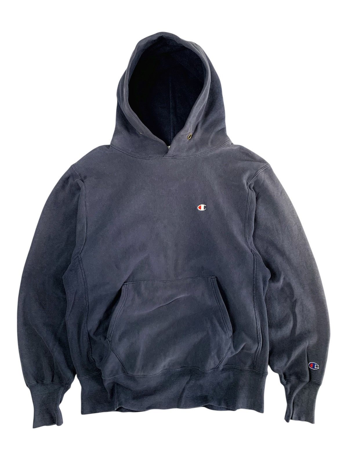 Vintage Vintage hoodie champion faded 80-90s Size US M / EU 48-50 / 2 - 1 Thumbnail