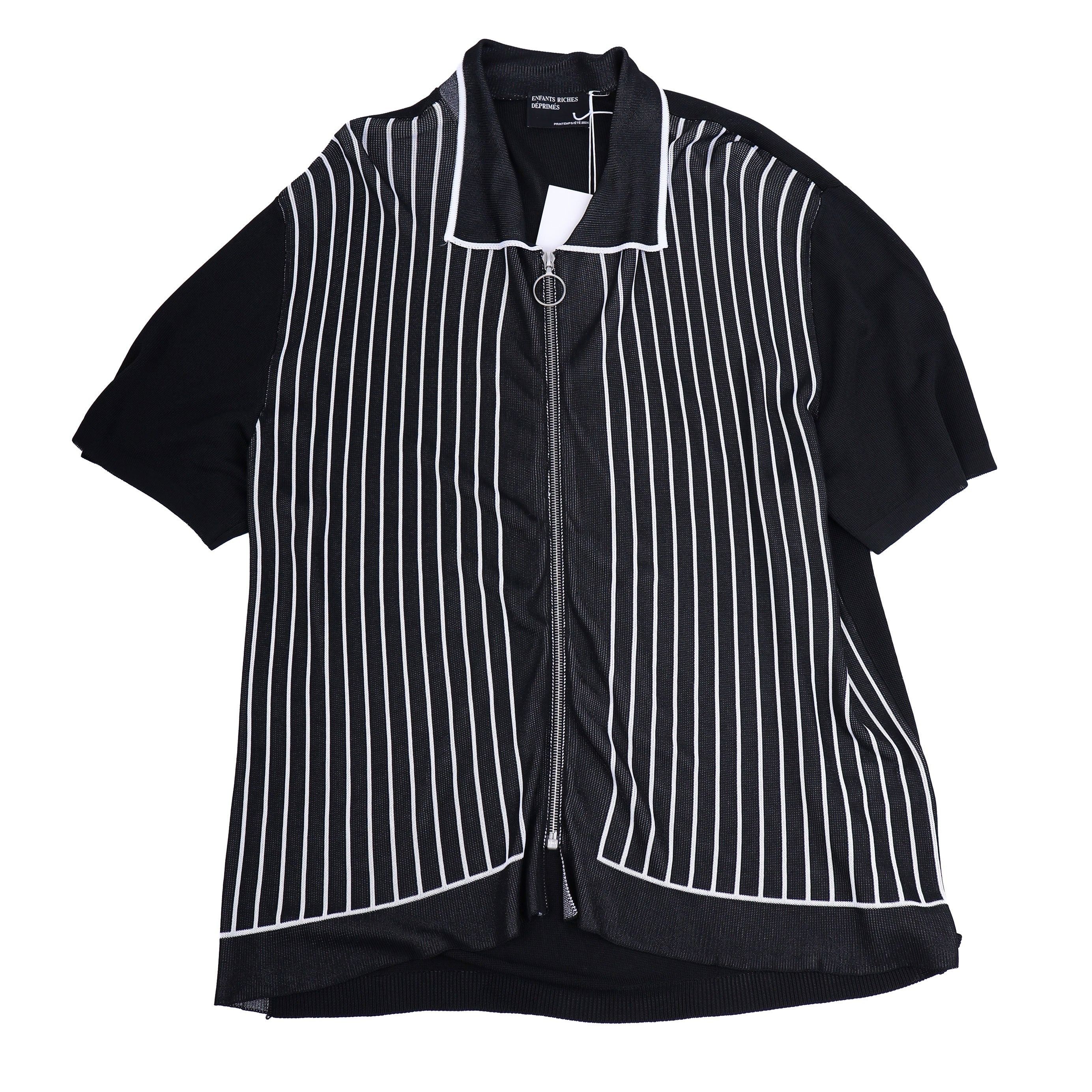 Enfants Riches Deprimes ERD PINSTRIPE POLO ZIP UP Size US XXL / EU 58 / 5 - 1 Thumbnail