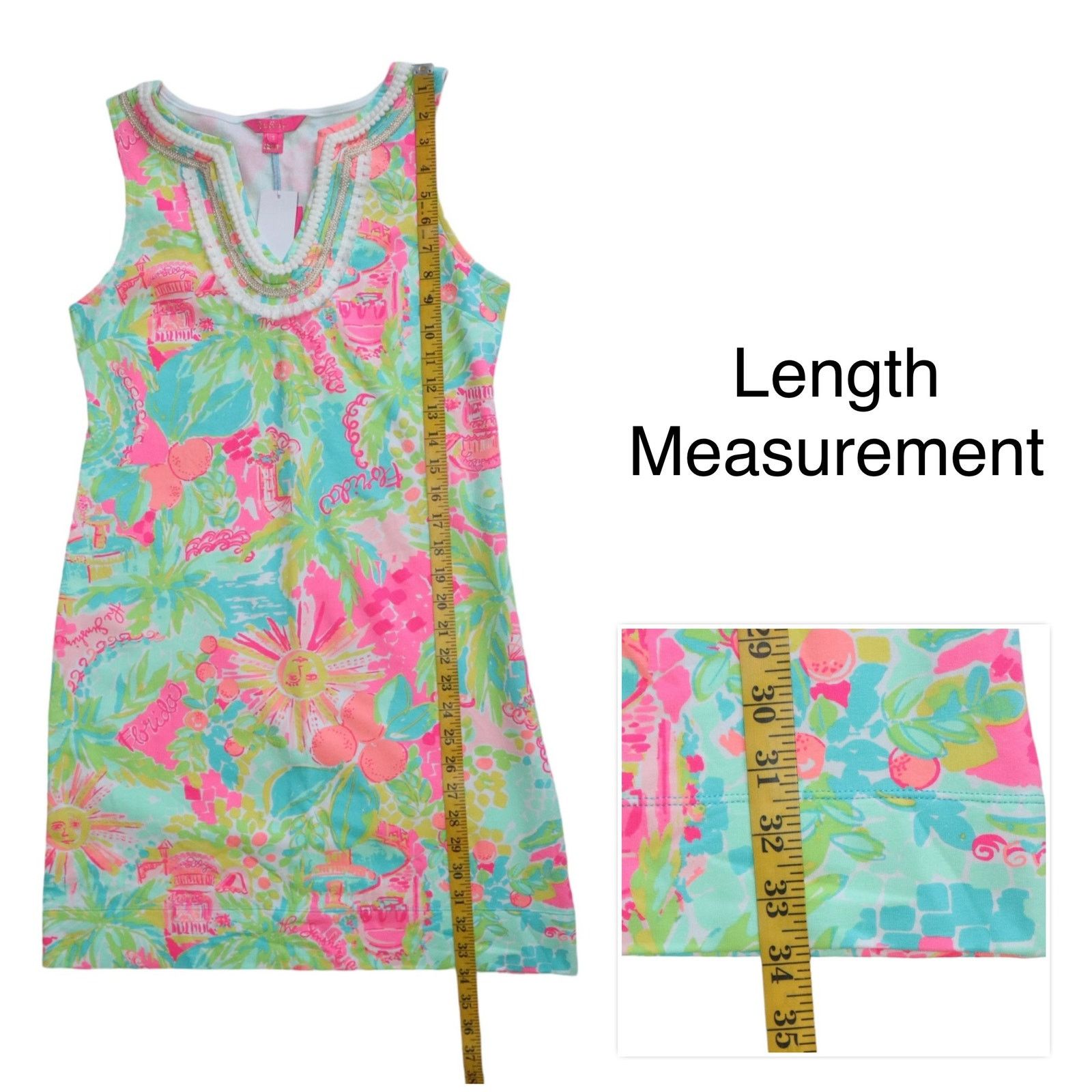 Lilly Pulitzer NWT Lilly Pulitzer Harper Shift Dress Size Small 002173 Size S / US 4 / IT 40 - 6 Thumbnail