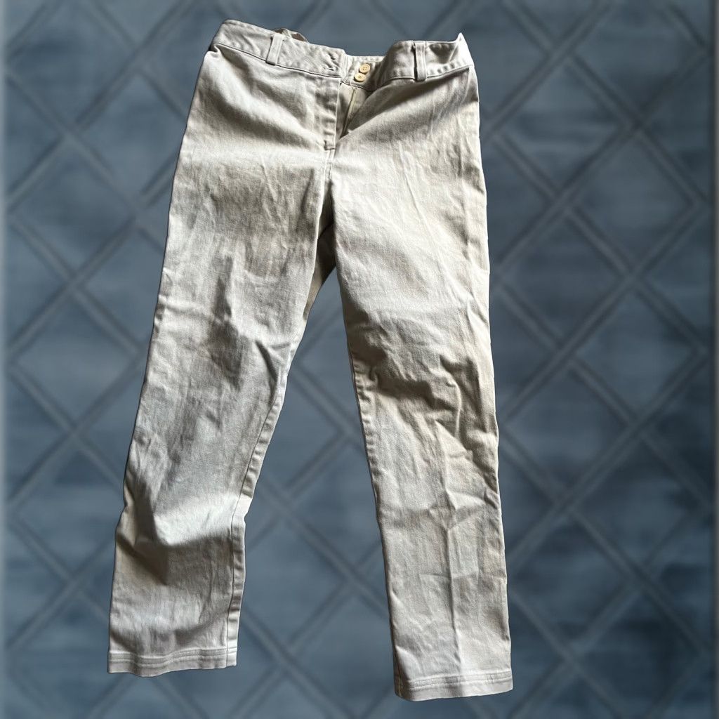 Express VINTAGE Express Womens Chino Pants Size 9/10 Mid-Rise Flat Front Ankle Zip Casual Size 30" / US 8 / IT 44 - 1 Thumbnail
