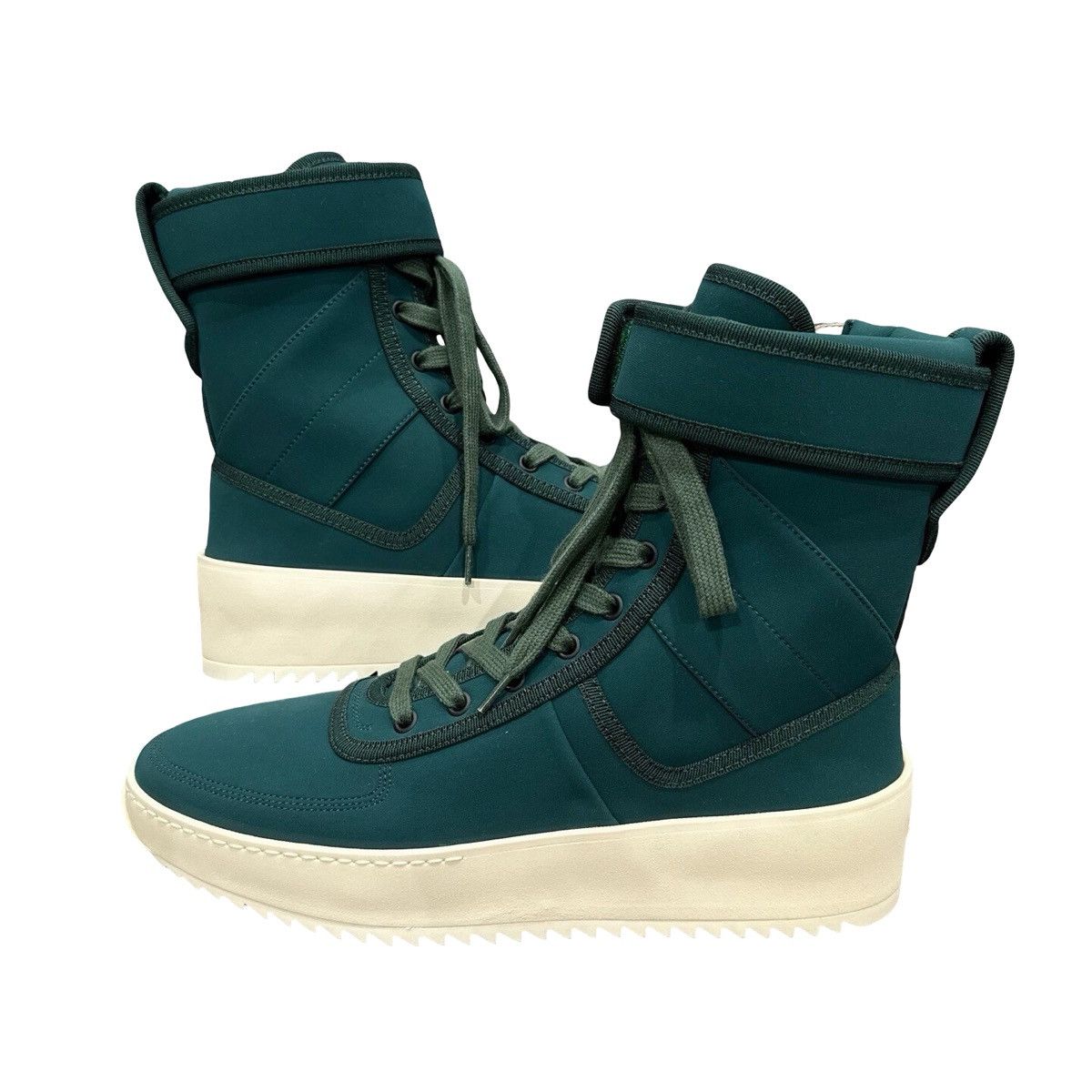 Fear of God Fear of God Military Sneakers in green Size US 8 / EU 41 - 4 Thumbnail