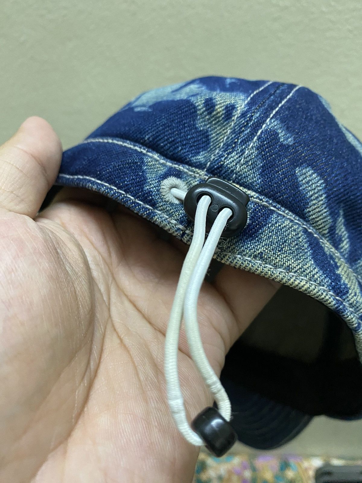 Columbia × Vintage Columbia Denim Tie-Dye Fitted Cap Size ONE SIZE - 5 Thumbnail