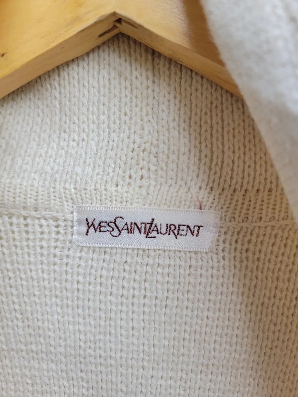 Vintage × Yves Saint Laurent Yves Saint Lauren Cardigan Alpa Cubic Size M / US 6-8 / IT 42-44 - 6 Thumbnail