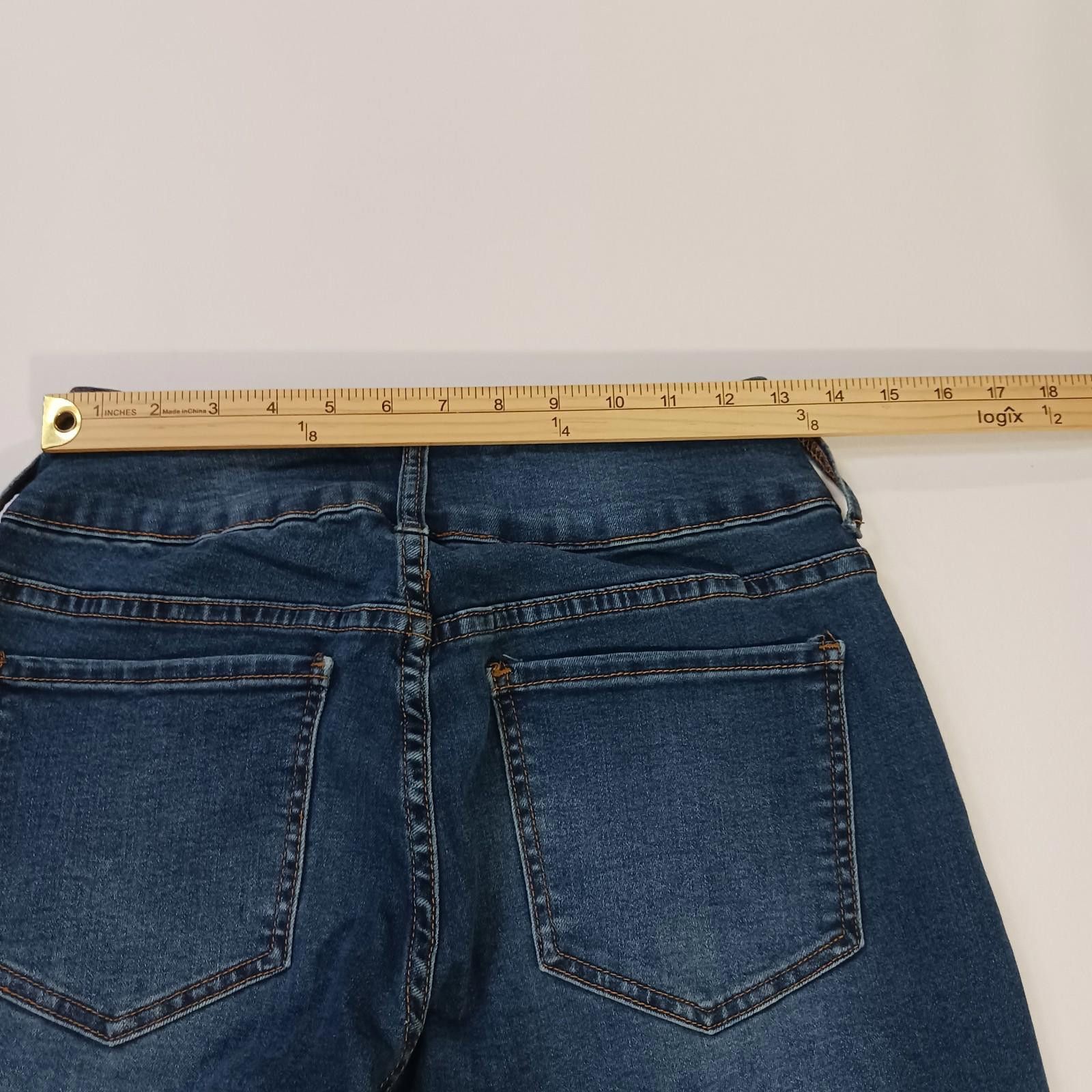 Other !It Tiffany Skinny Capri Women's 8 (26×23) Blue Jeans Pants Size 30" / US 8 / IT 44 - 7 Thumbnail