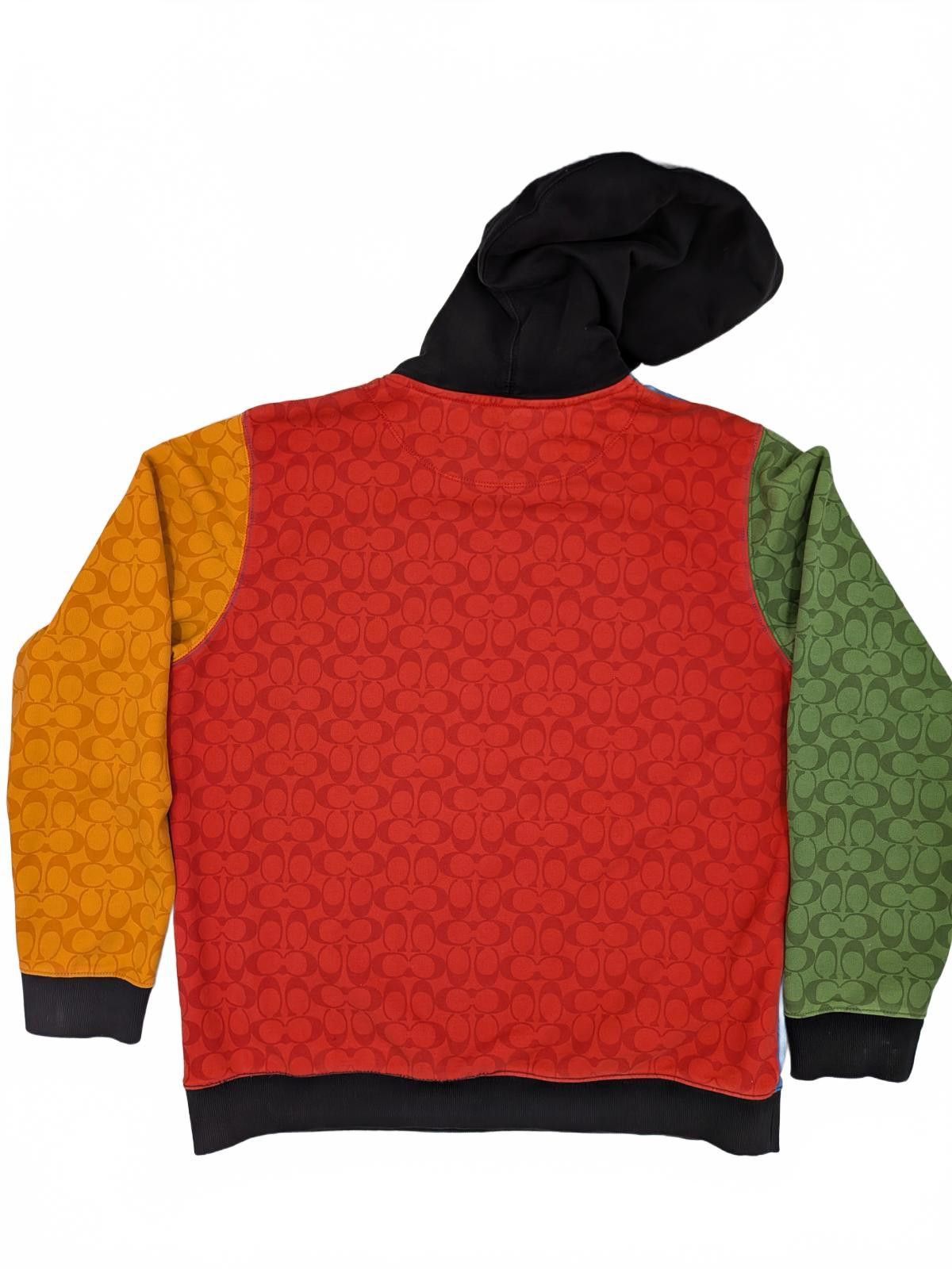 Coach Coach Mens XL Signature Colorblock Hoodie Primary Color Logo Size US XL / EU 56 / 4 - 3 Thumbnail