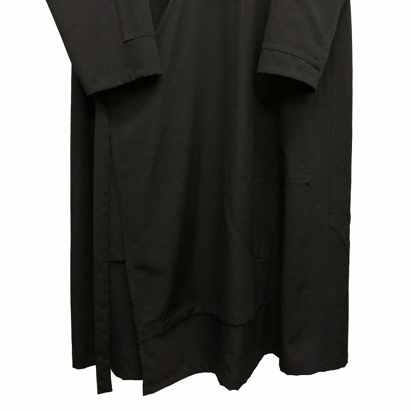 Yohji Yamamoto YOHJI YAMAMOTO POUR HOMME 18AW Wool Dress Coat Size US L / EU 52-54 / 3 - 4 Thumbnail