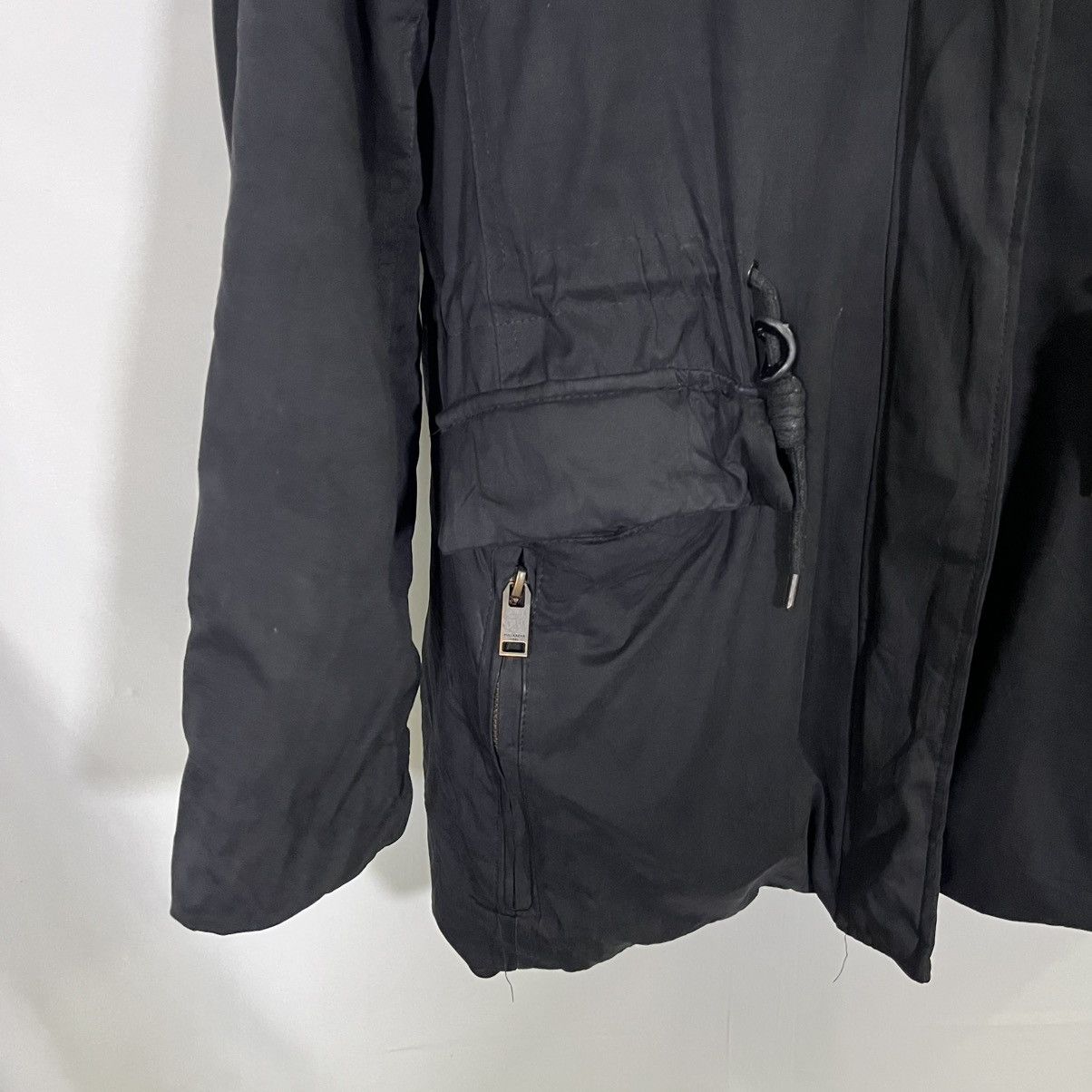 If Six Was Nine PULL AND BEAR FUR DOUBLE ZIPPER HOODED JACKET Size US M / EU 48-50 / 2 - 4 Thumbnail