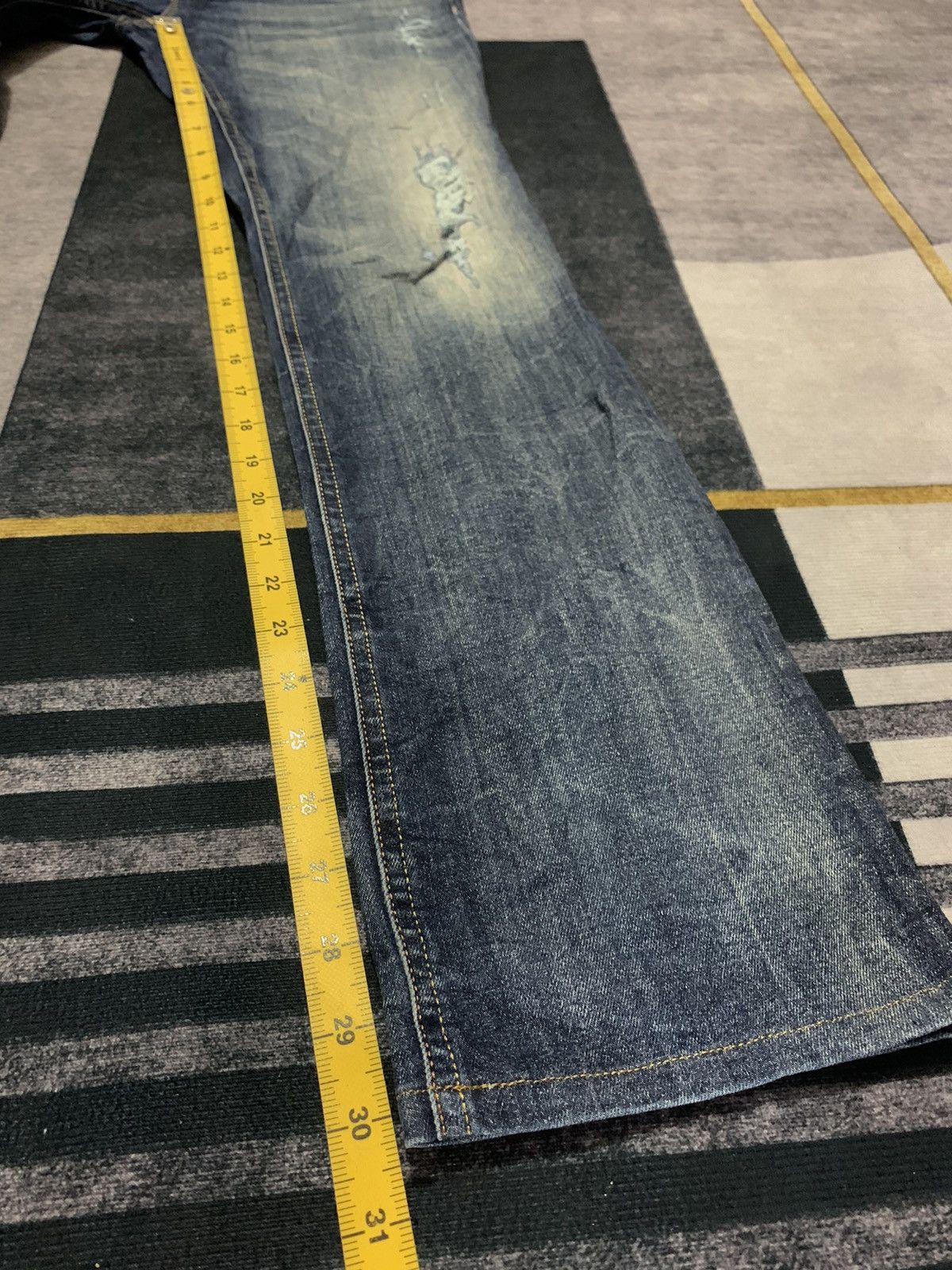 Hysteric Glamour Y2K DIESEL DENIM PANTS Size US 30 / EU 46 - 19 Thumbnail