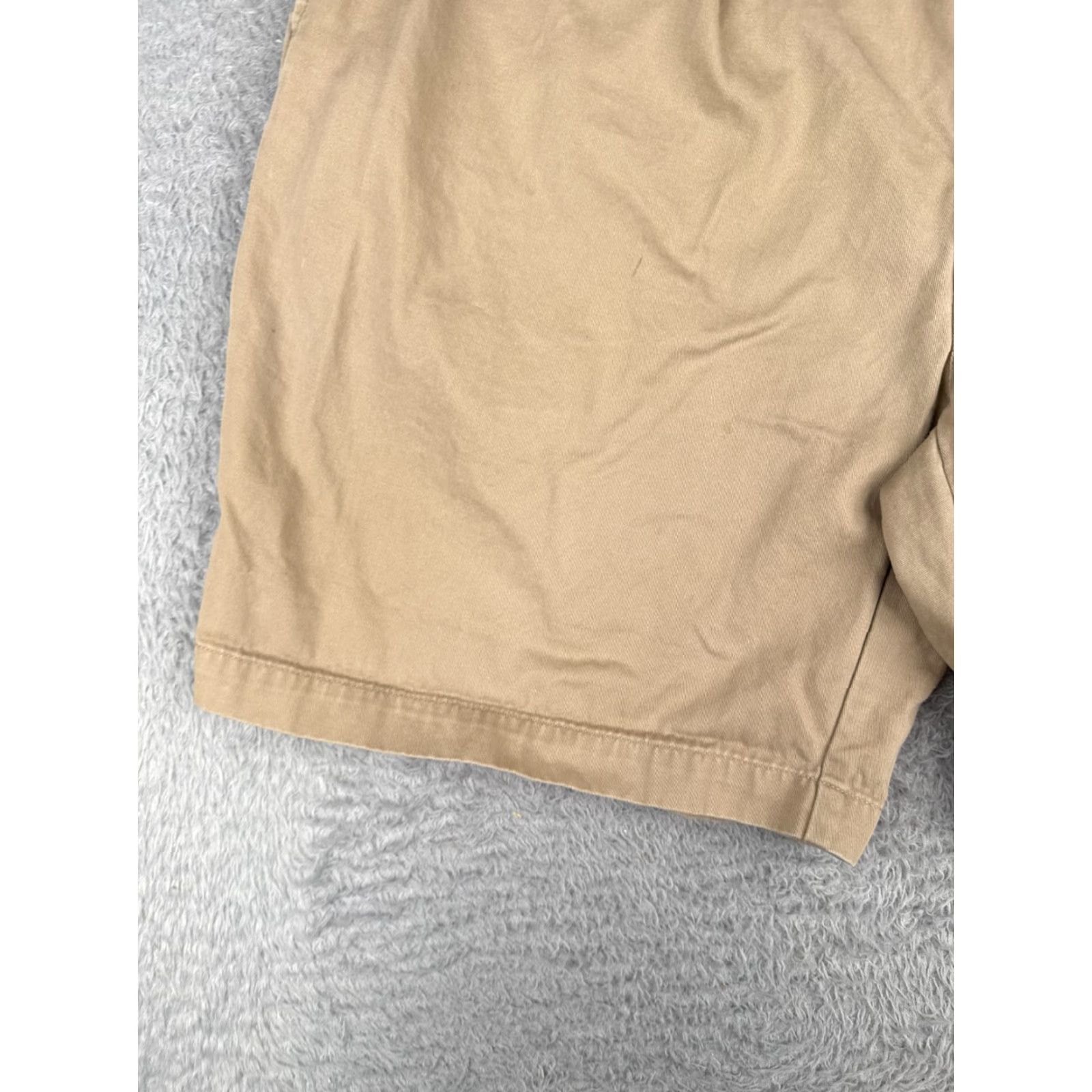 Polo Ralph Lauren Polo Ralph Lauren Shorts Men 40 Beige Pleated Bermuda Twill Cotton 100% Classic Fit Zip Pockets Logo 40x9 Casual Bermuda Shorts Mens Size US L / EU 52-54 / 3 - 4 Thumbnail