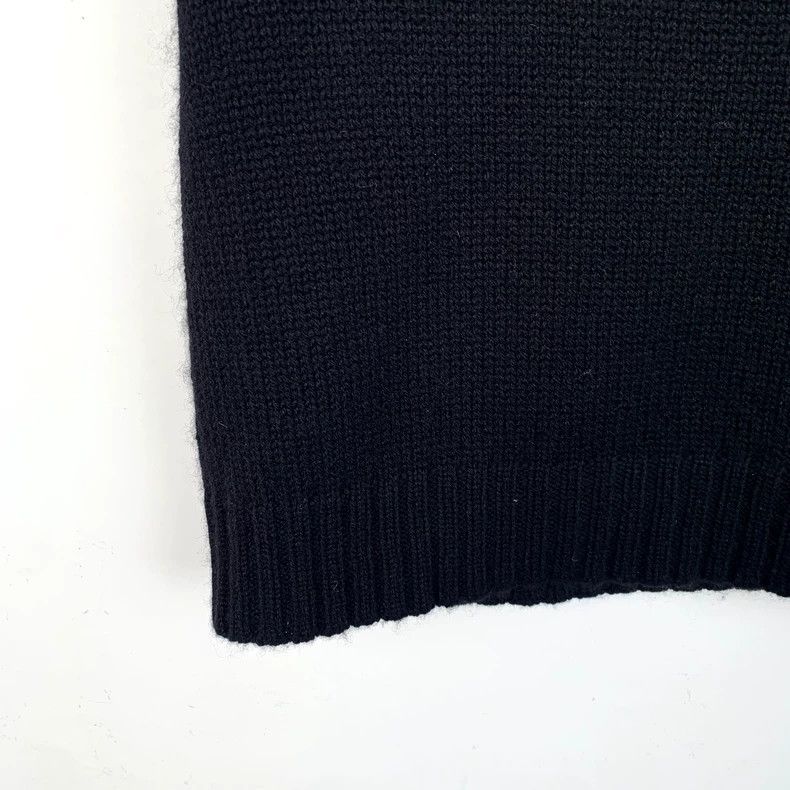 Dior Dior Size 34 23 black logo letter jacquard cashmere ruffle Size US XXS / EU 40 - 5 Thumbnail