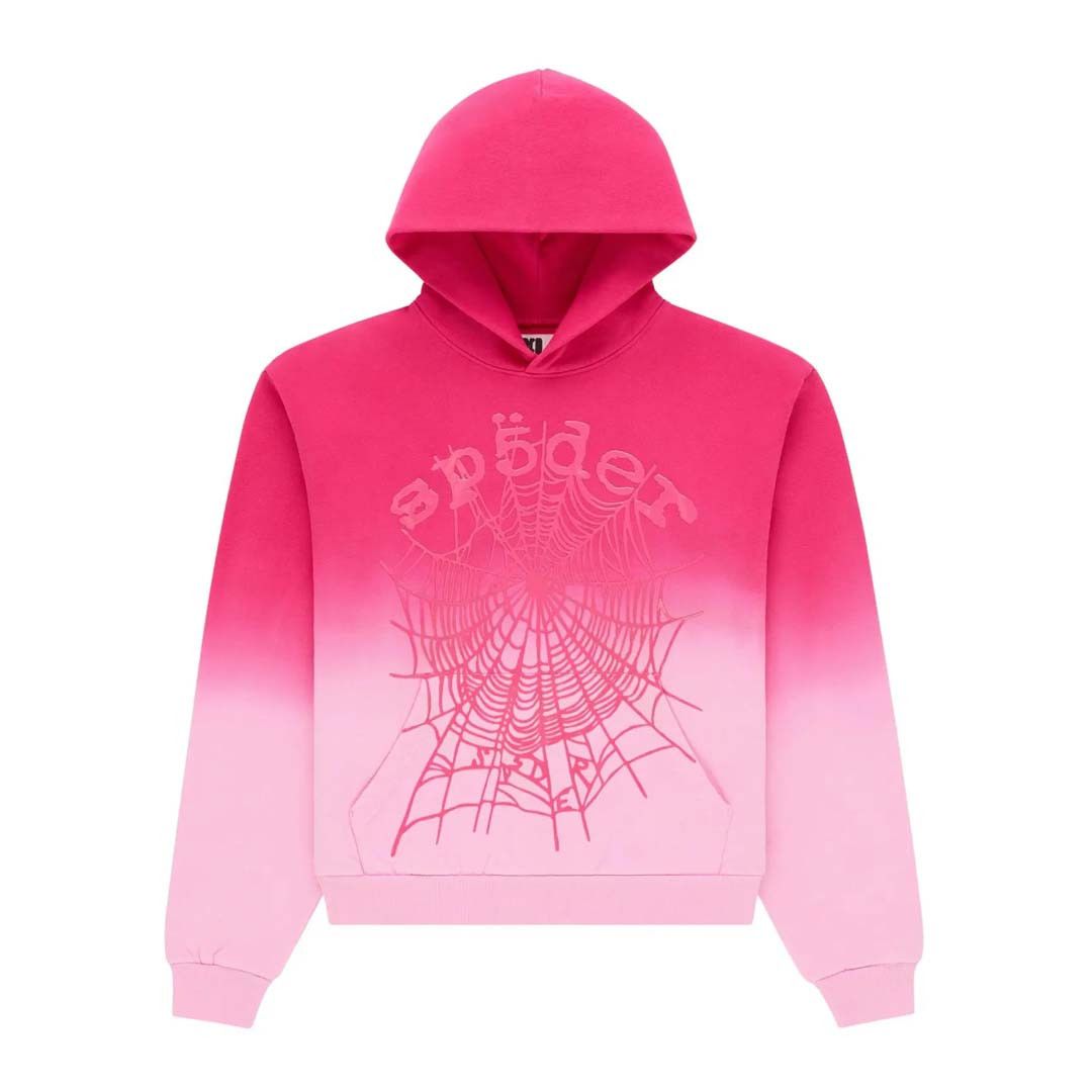 Sp5der Web Ombre Hoodie Pink Size US S / EU 44-46 / 1 - 1 Thumbnail