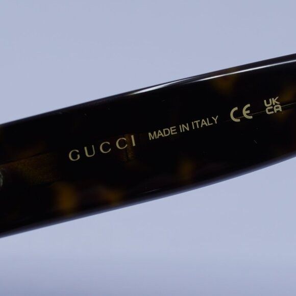 Gucci Gucci GG1794S 002 Sunglasses Dark Havana Square Frame, Brown Size ONE SIZE - 8 Thumbnail