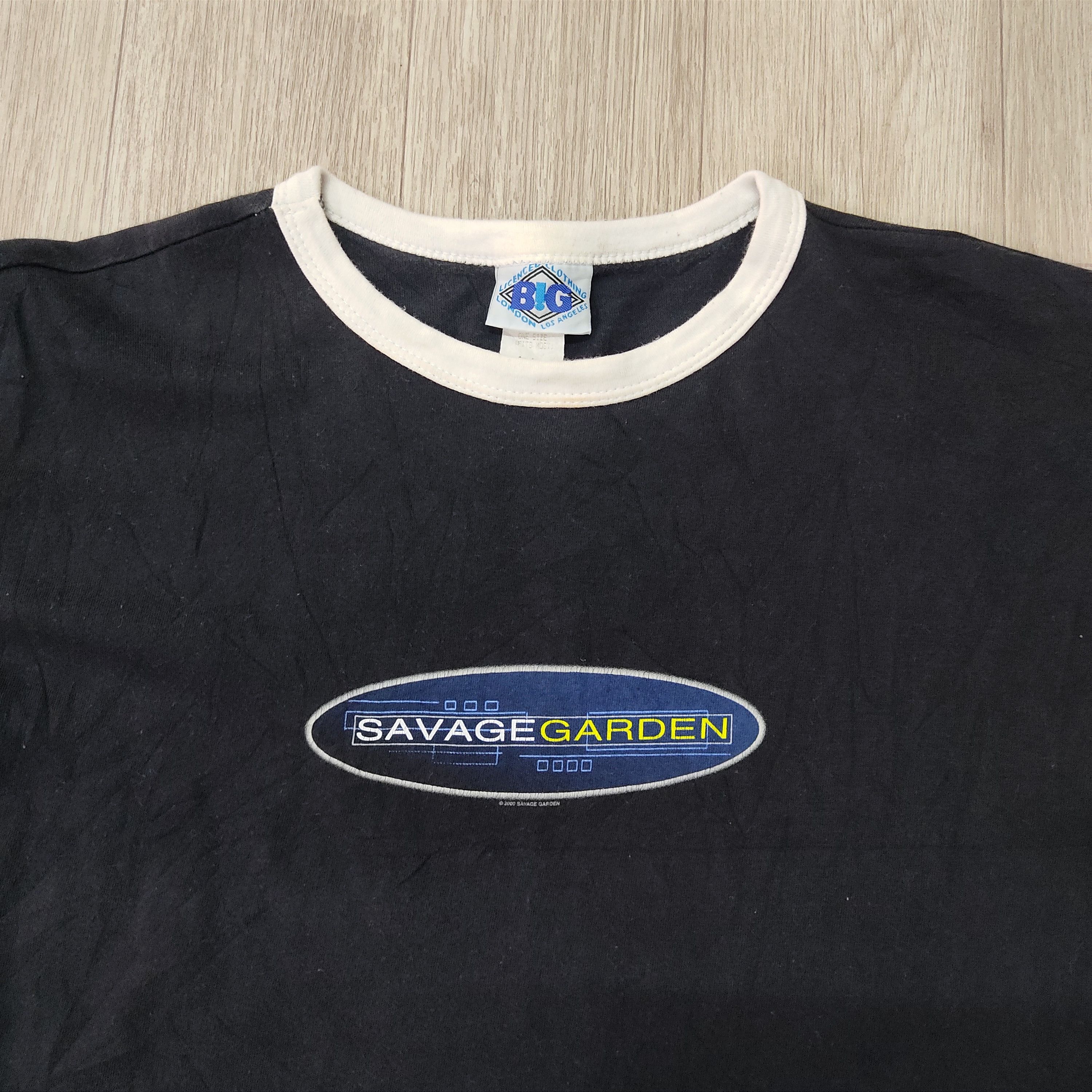 Band Tees Vintage SAVAGE GARDEN ©2000 Ringer T-shirt Size US L / EU 52-54 / 3 - 4 Thumbnail