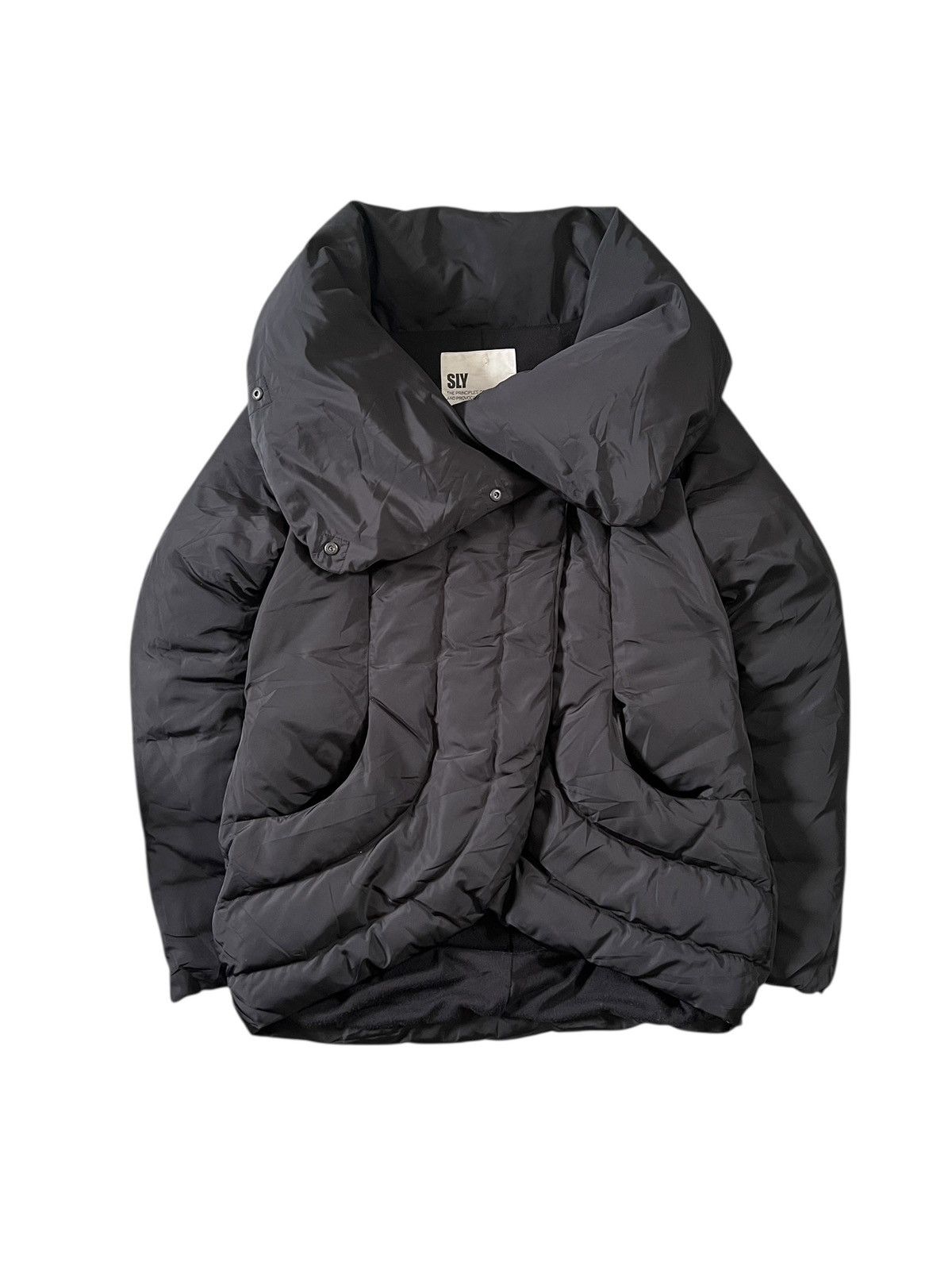 Japanese Brand 2000s SLY Bono Puffer Down Jacket Size S / US 4 / IT 40 - 2 Thumbnail