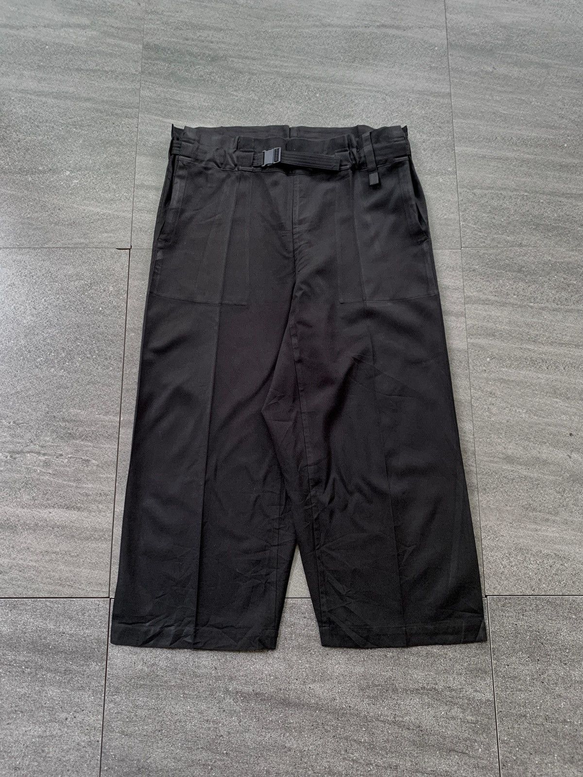 Issey Miyake FREE TAX! ME Relaxed Belted Trousers Size US 32 / EU 48 - 2 Thumbnail