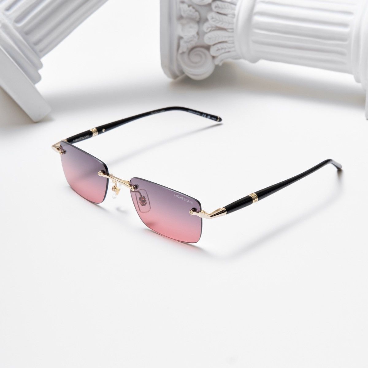 Montblanc MONTBLANC MB0344S 009 SUNGLASSES Size ONE SIZE - 1 Thumbnail