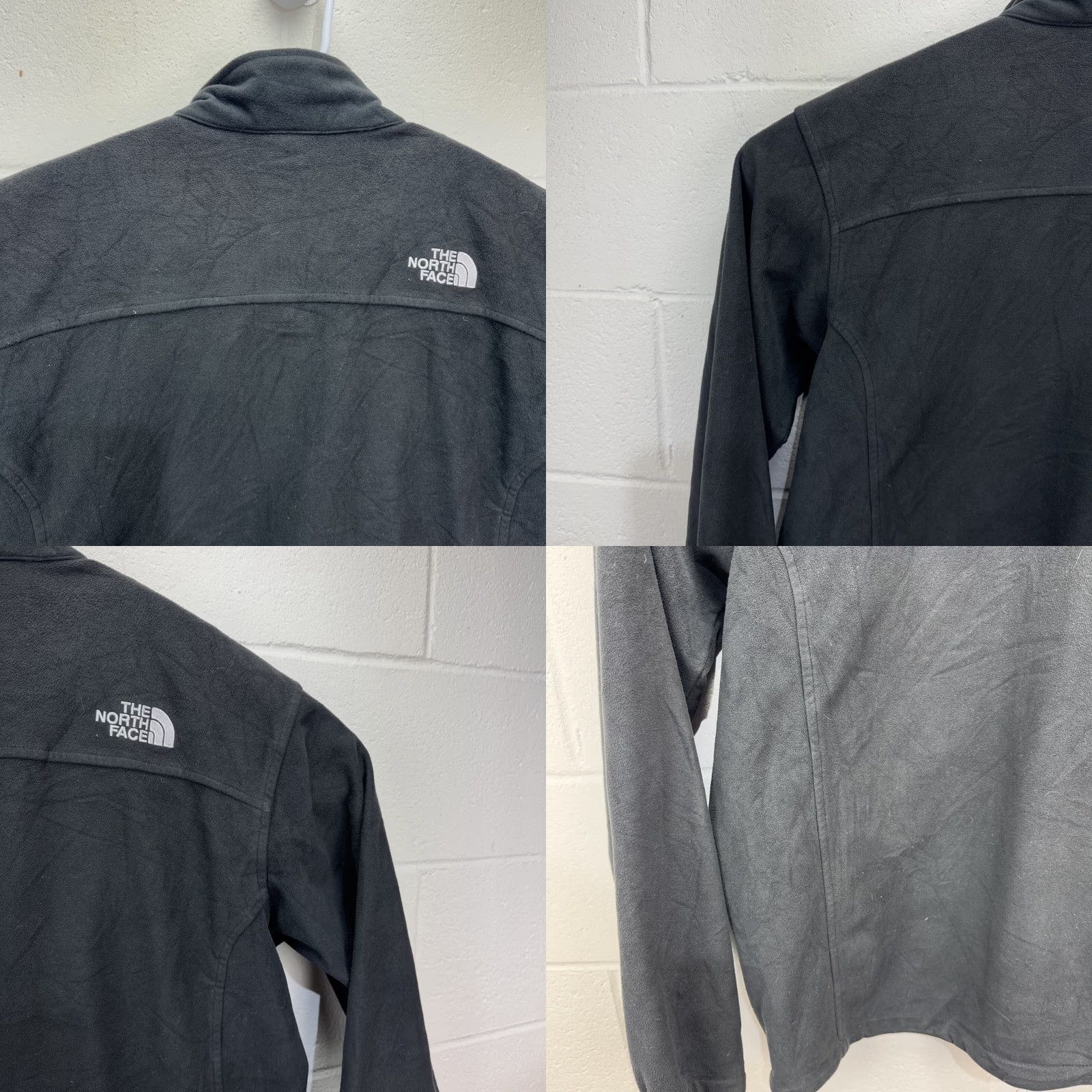 The North Face The North Face Windwall Jacket Mens L Black Bomber Windproof Fleece Mid-Length Zipper Logo Embroidered Gorpcore Size US L / EU 52-54 / 3 - 10 Thumbnail