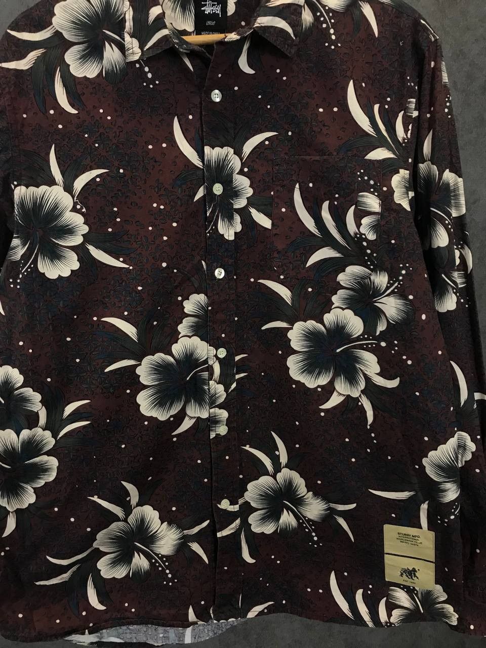 Stussy Stussy crazy art designer shirt Size US L / EU 52-54 / 3 - 3 Thumbnail