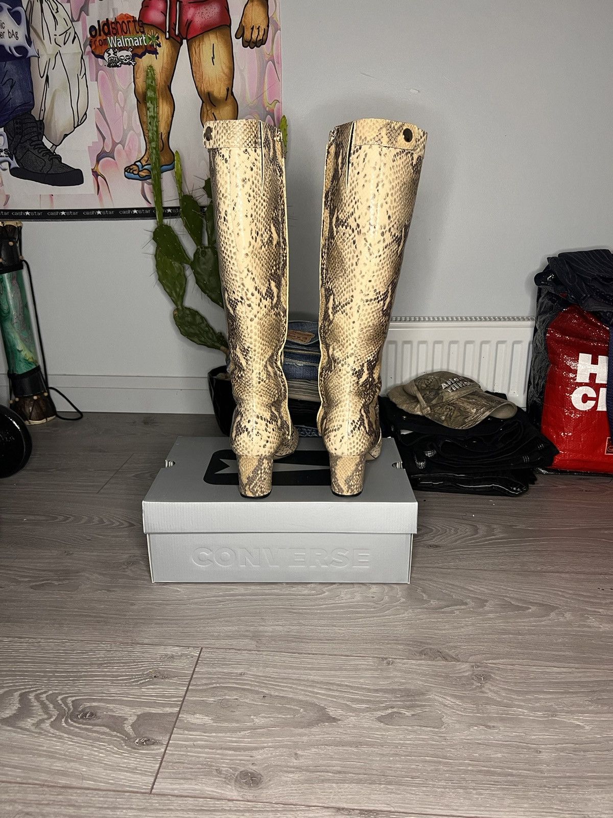 Vintage Vintage snake skin boots Size US 8.5 / IT 38.5 - 3 Thumbnail