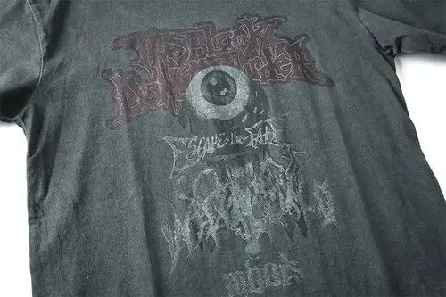 Japanese Brand 90s Evil Eye Oversized Printed Vintage T Shirt Size US M / EU 48-50 / 2 - 3 Thumbnail