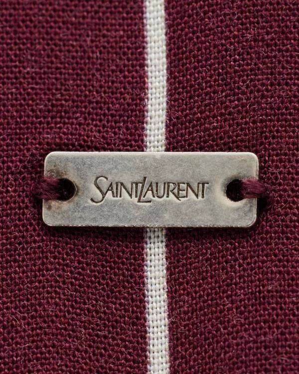 Saint Laurent Paris Saint laurent paris 25 SS red striped bow tie 2506-Nextarro Size ONE SIZE - 3 Thumbnail