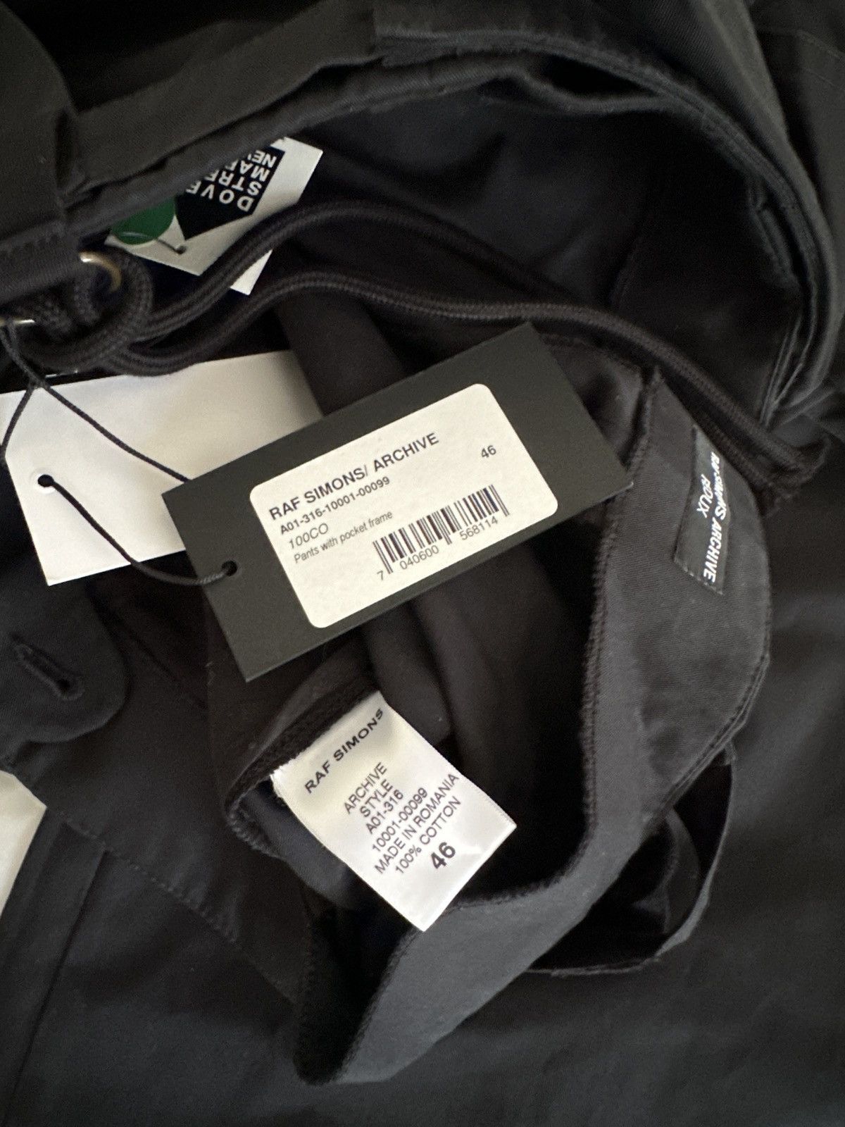 Raf Simons Raf Simon Archive Cargo Pants W30 Size US 30 / EU 46 - 5 Thumbnail
