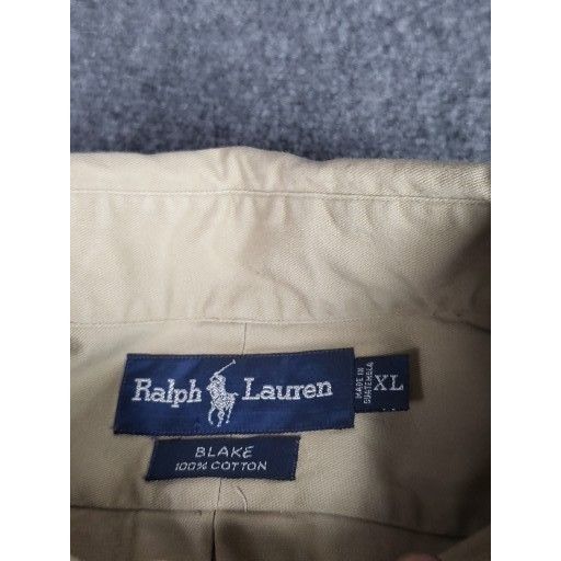 Polo Ralph Lauren Ralph Lauren Blake Button Up Shirt Men Sz XL Khaki Collared Size US XL / EU 56 / 4 - 6 Thumbnail