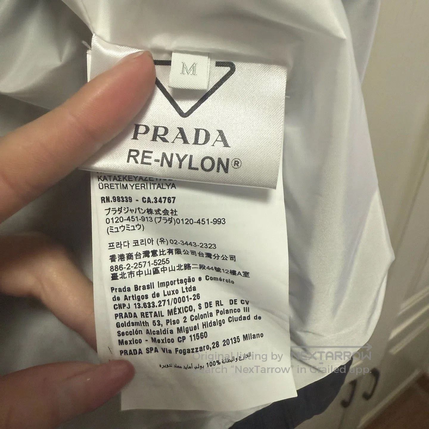 Prada Prada Re-Nylon SS24 Hooded Jacket. Size US M / EU 48-50 / 2 - 4 Thumbnail