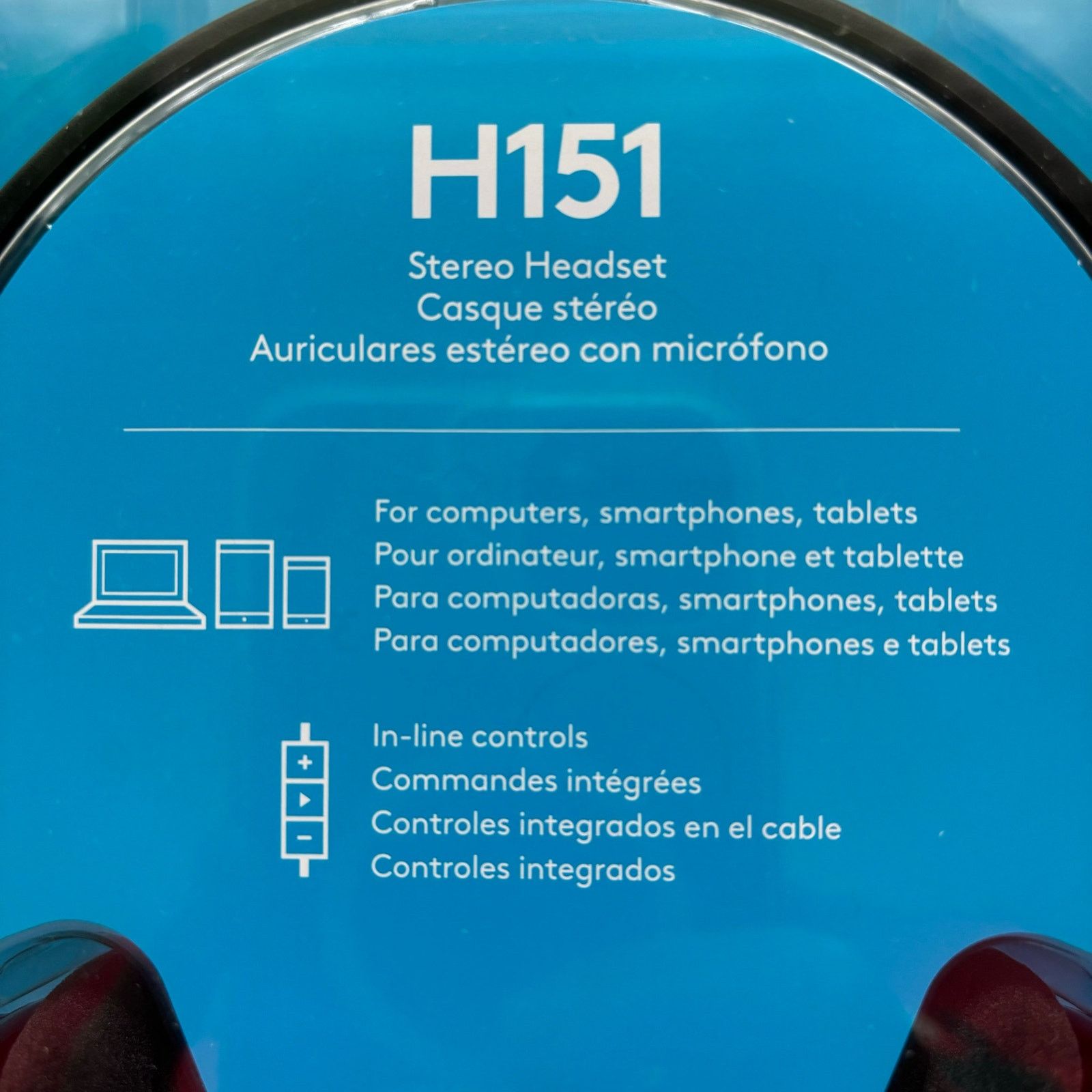 Other Logitech H151 Black Headset NIP Size ONE SIZE - 2 Thumbnail
