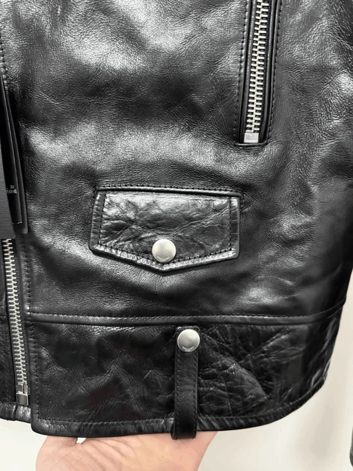 Saint Laurent Paris S 48 Saint Laurent Paris 17AW L01 Leather Jacket-2508 Size US M / EU 48-50 / 2 - 3 Thumbnail