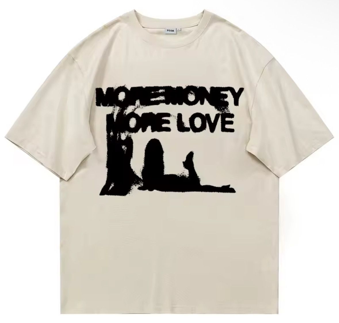 Japanese Brand Gothic 90s Streetwear Money Love T-Shirt Punk Graphic Tees Size US L / EU 52-54 / 3 - 2 Thumbnail