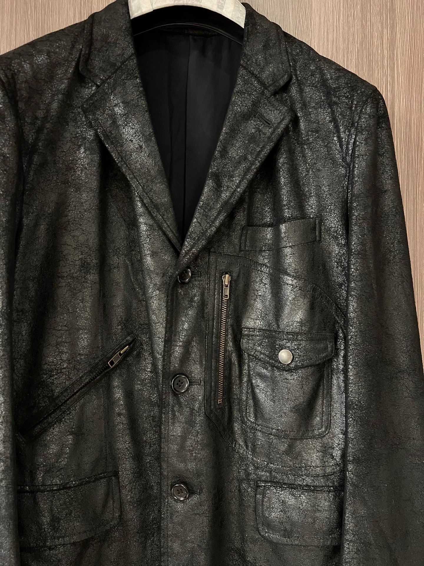 Comme des Garcons Comme des Garçons homme cdg men's coated casual suit. Size 36R - 4 Thumbnail
