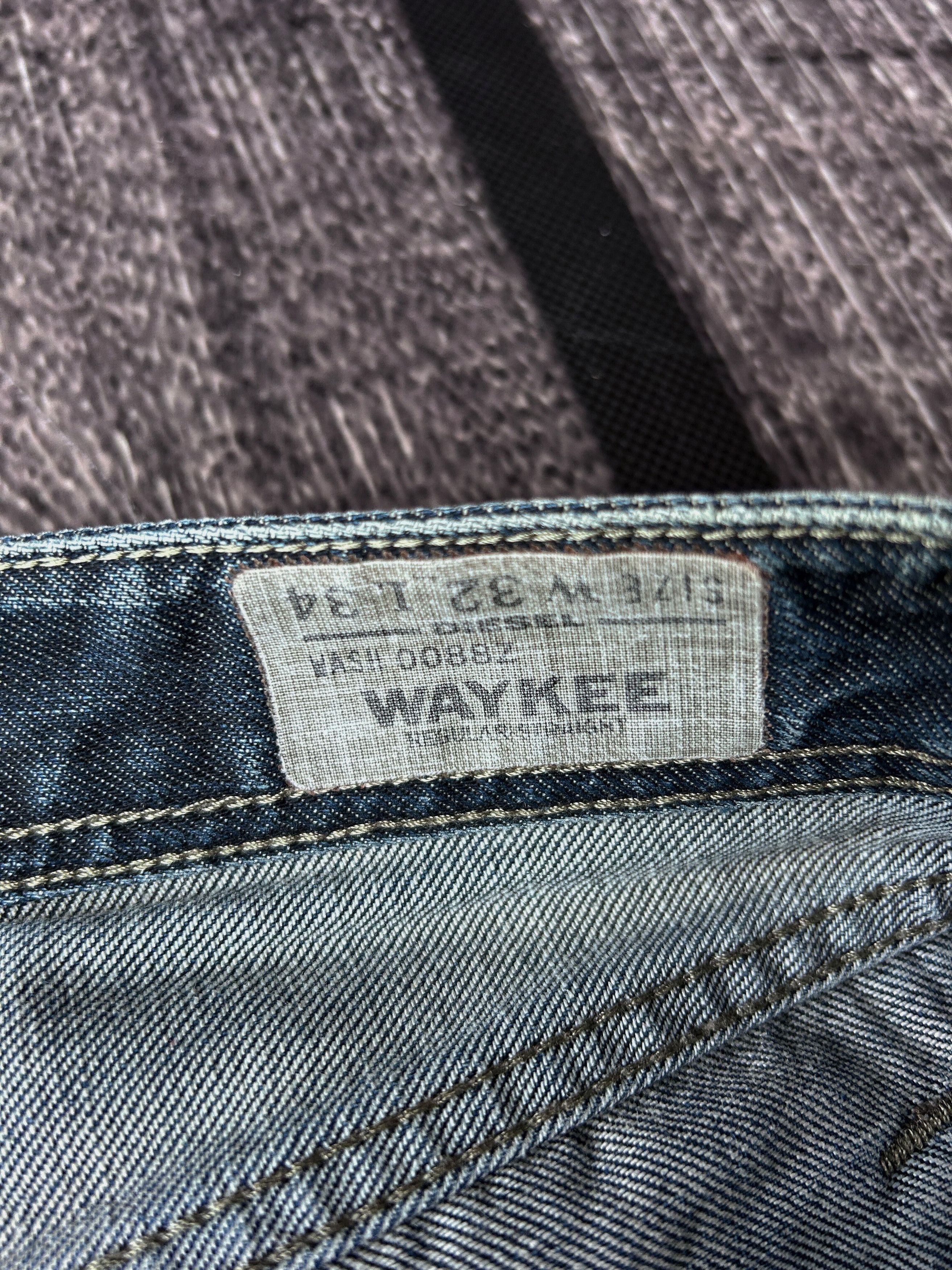 Diesel × Hysteric Glamour × Japanese Brand VTG HYSTERIC GLAMOUR STYLE WASHED DIESEL JEANS 90s Size US 32 / EU 48 - 9 Thumbnail