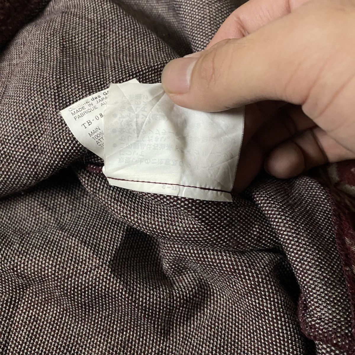 Comme des Garcons Homme Plus 2000's Comme Des Garcons Tricot Wool Knit Size US M / EU 48-50 / 2 - 12 Thumbnail