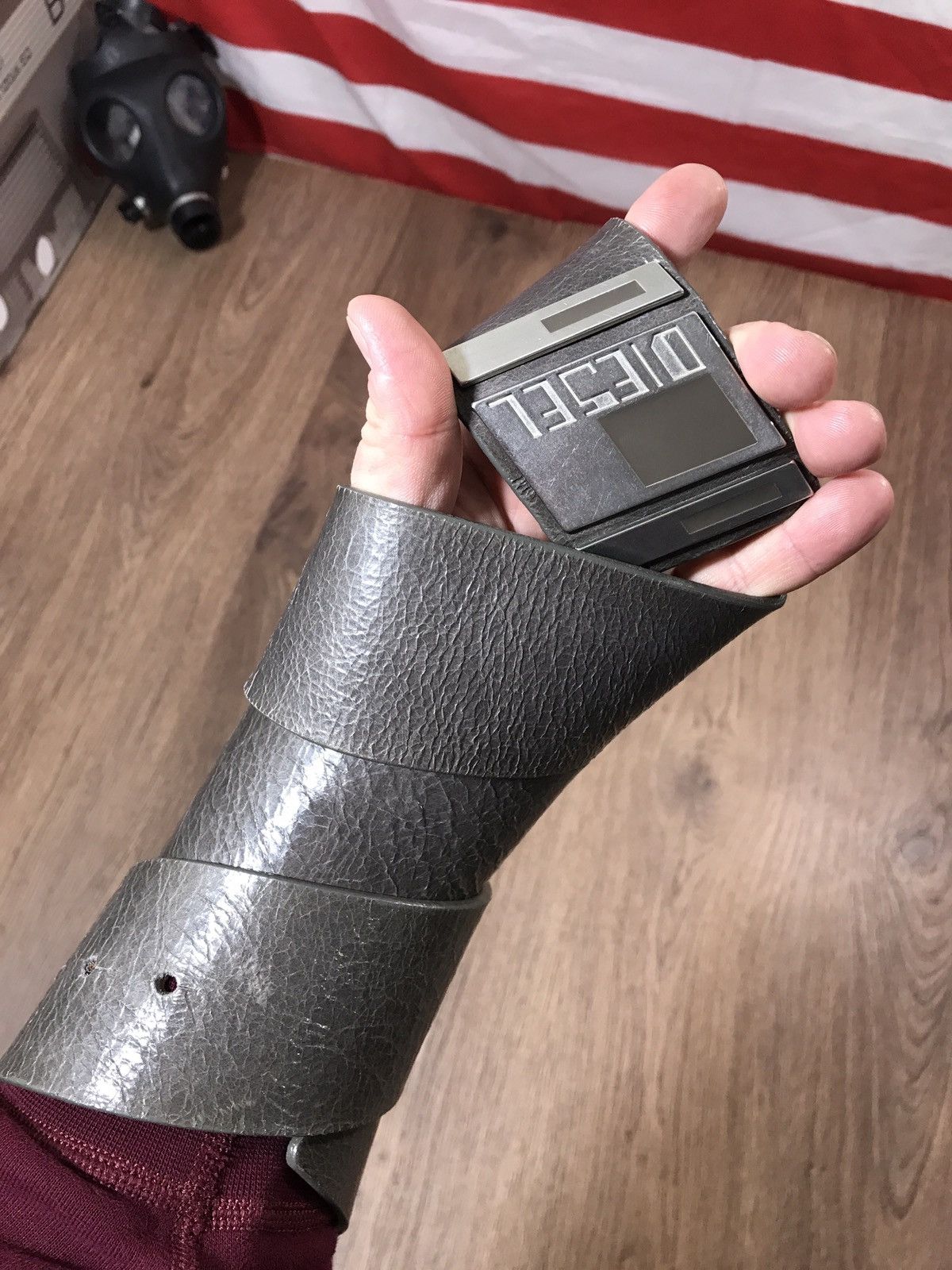 Diesel Vintage Diesel Leather Belt Rare Big Logo Size ONE SIZE - 1 Thumbnail
