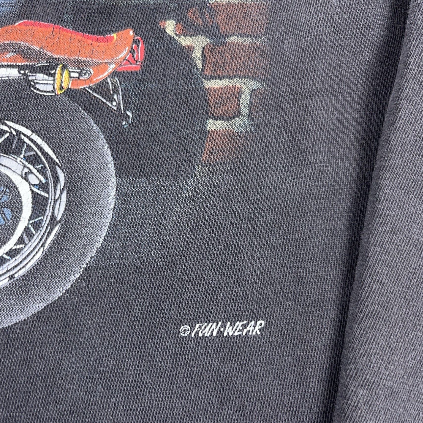 Harley Davidson VINTAGE Harley-Davidson Shirt Men L Black 90s Long Sleeve Graphic Print Logo City Nights Mens Large Black Harley-Davidson 90s Biker Retro Shirt Size US L / EU 52-54 / 3 - 3 Thumbnail