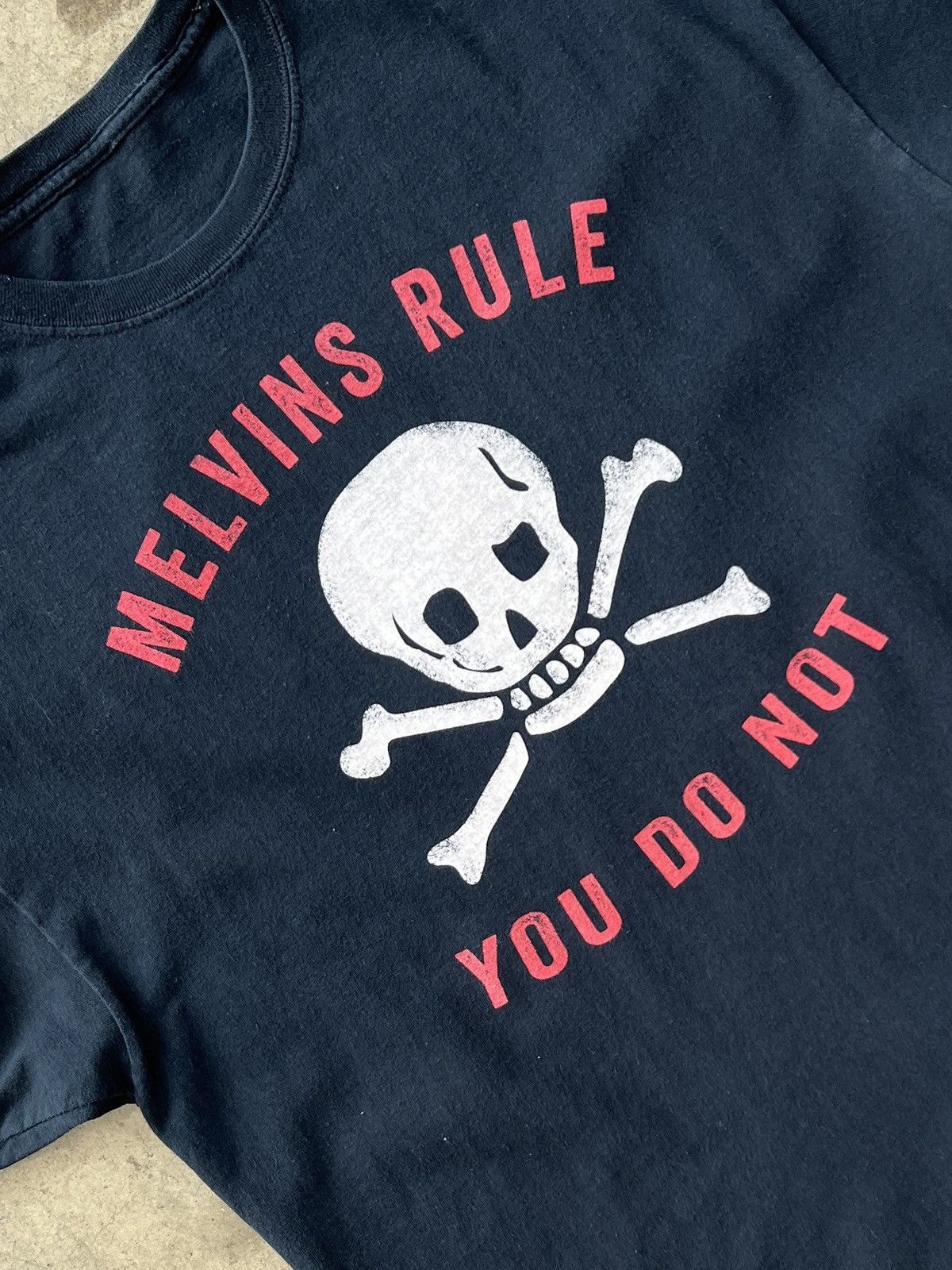 Band Tees Vintage Melvin's Rule You Do Not Skull Band Tee XL Size US XL / EU 56 / 4 - 1 Thumbnail