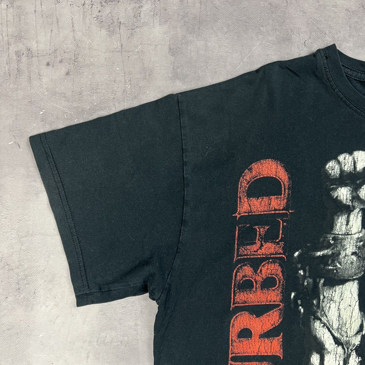 Band Tees Rare! Disturbed Vintage Overprint Tee 2011 Gildan Size US XL / EU 56 / 4 - 2 Thumbnail