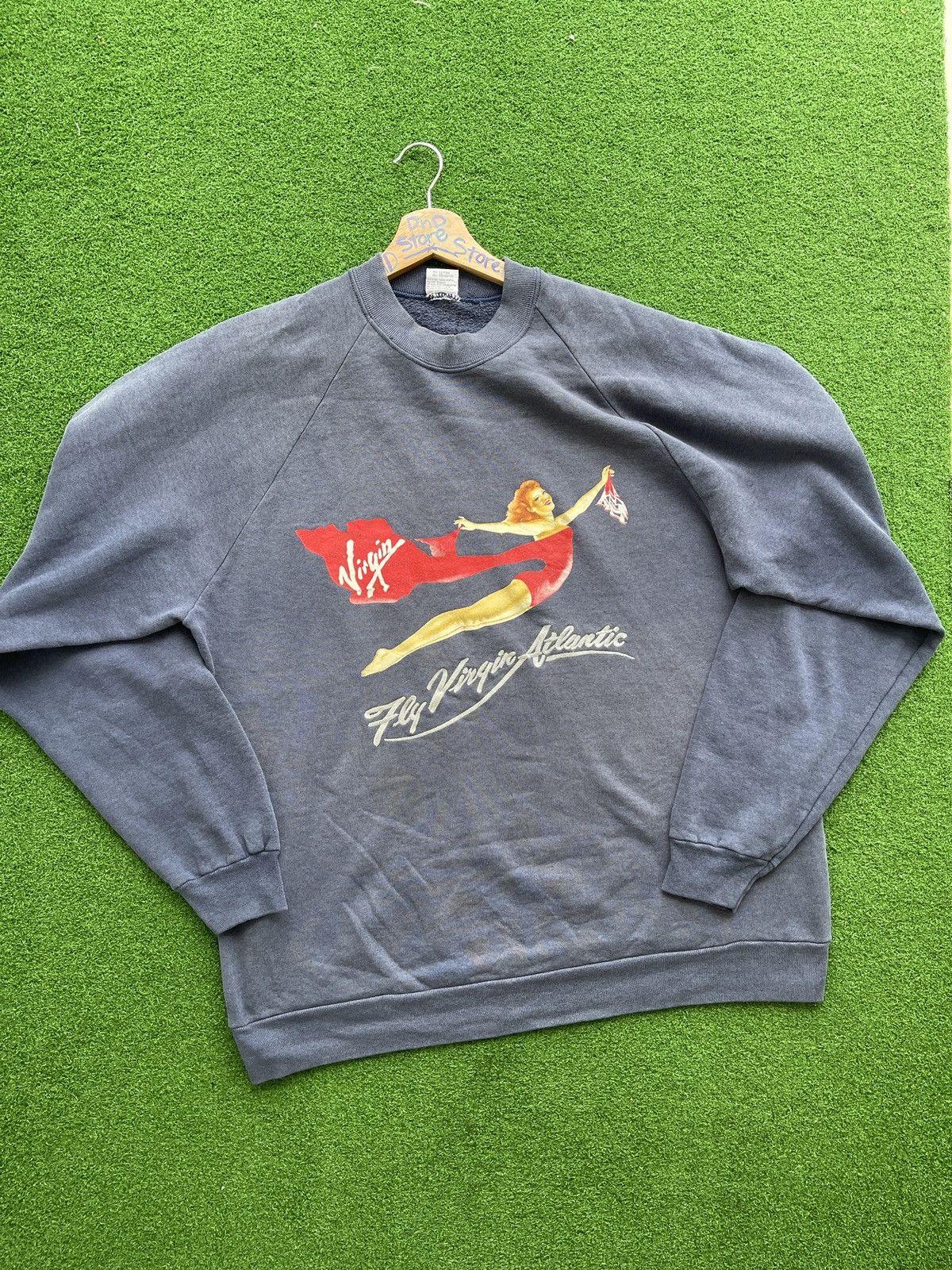 Vintage virgin atlantic online sweatshirt