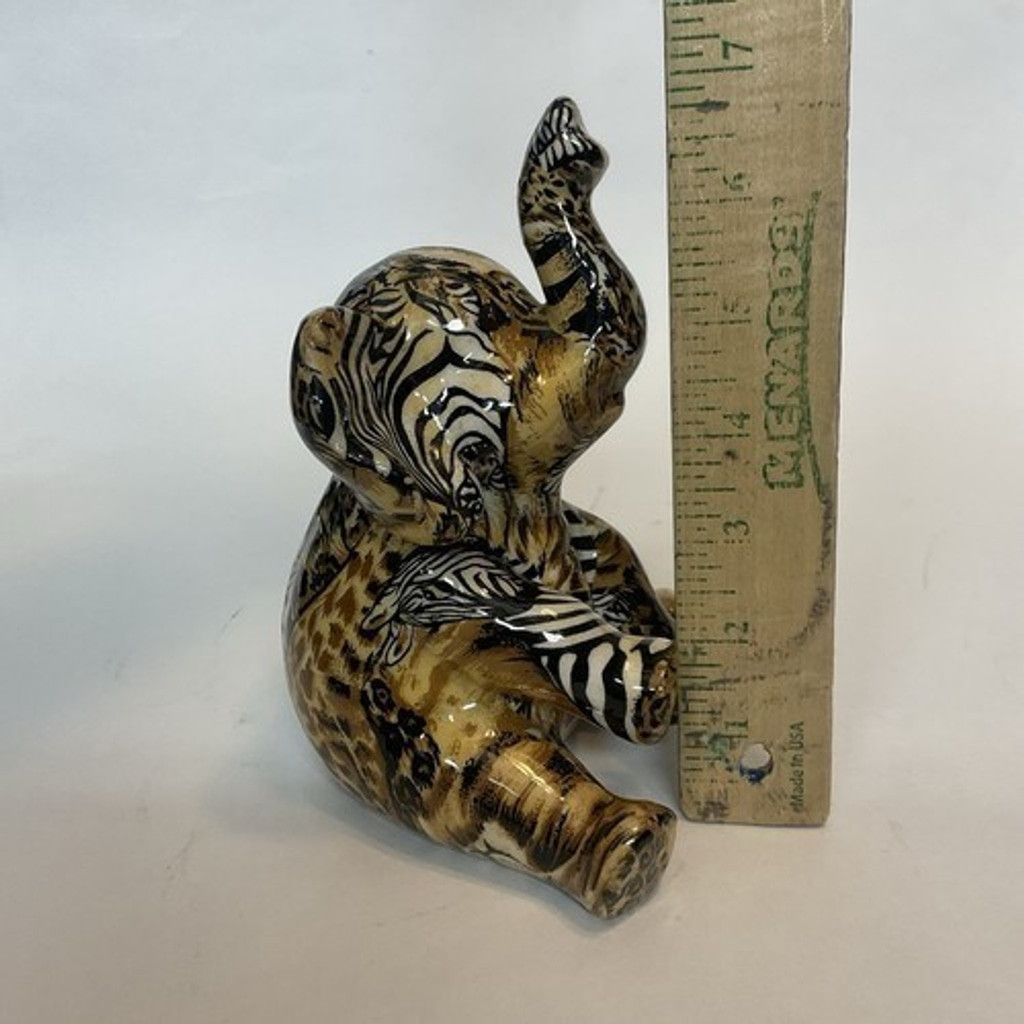 Other NWOB Safari Jungle Elephant Figurine Transferware African Size ONE SIZE - 3 Thumbnail