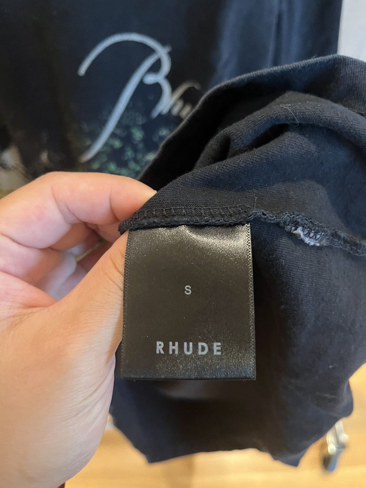 Rhude Rhude Tiger Stay Close to Nature Black LS Size US S / EU 44-46 / 1 - 4 Thumbnail