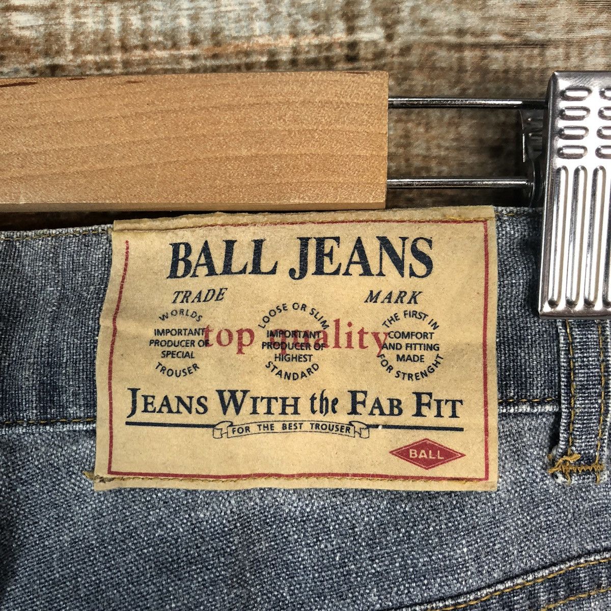 Edition Japan Ball jeans Blue Denim Pants #A2085 Size US 28 / EU 44 - 20 Thumbnail