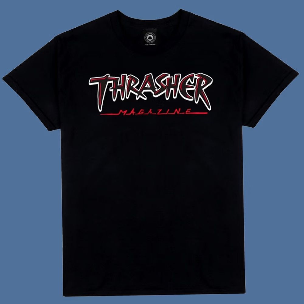 Lacoste × Thrasher Lacoste x thrasher oversized t-shirt | Grailed