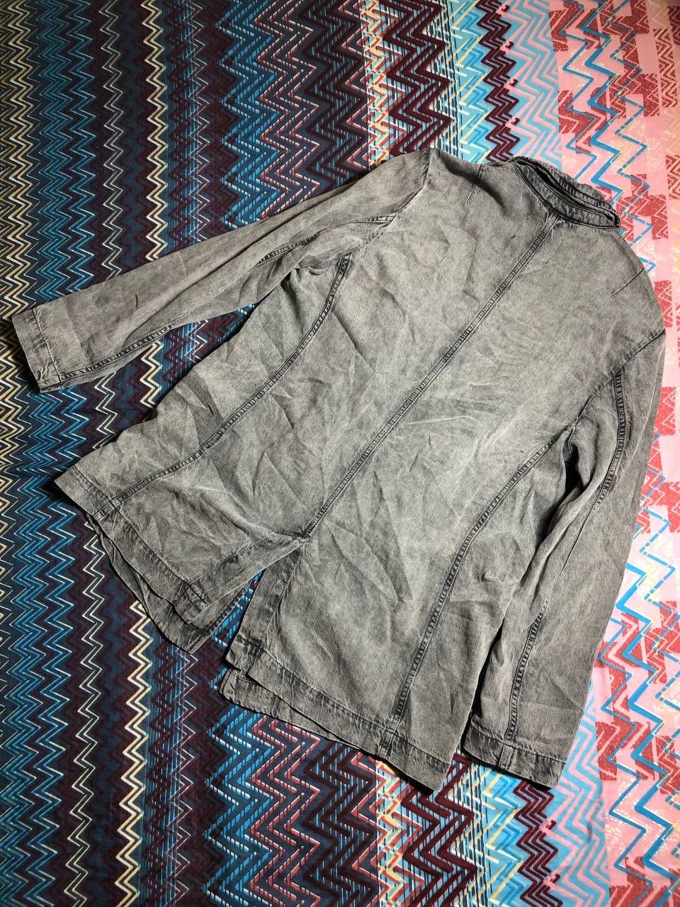 Allsaints × Vintage Vintage Avant Garde Allsaints Nylon Bomber Jacket Size US M / EU 48-50 / 2 - 4 Thumbnail