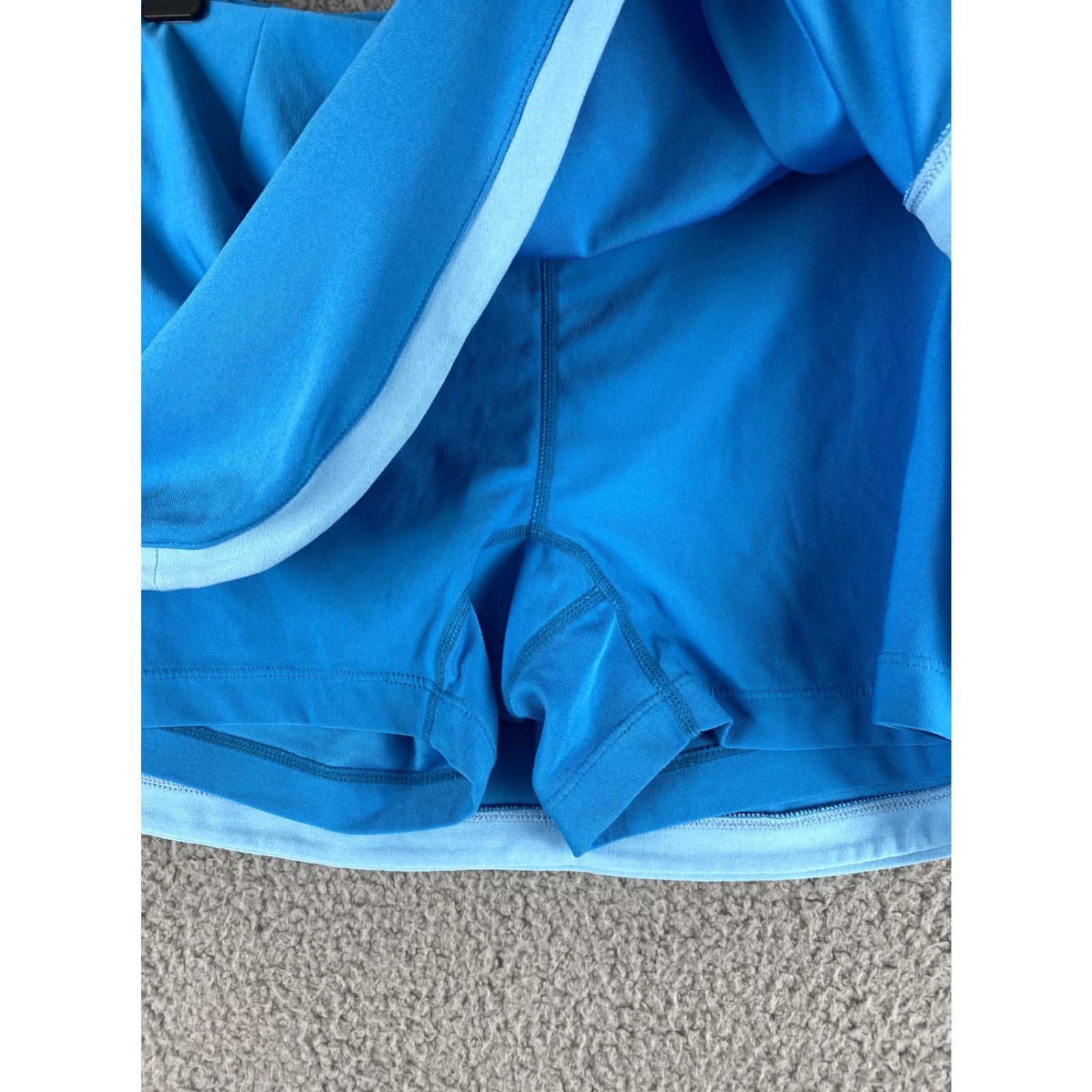 Nike VINTAGE Nike Women's Athletic Skort Medium Blue Spring Summer Golf Tennis Activewear 40-47 Size 32" / US 10 / IT 46 - 7 Thumbnail